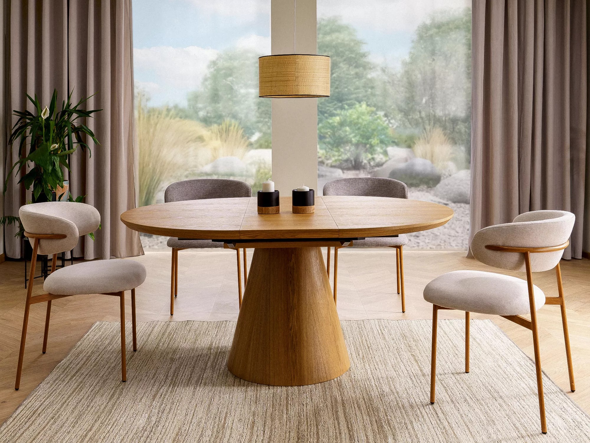 Asztal Detroit 920 (Tölgy)