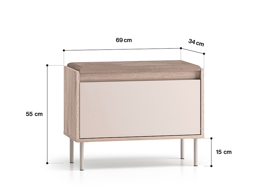 Cipőtároló Tivorlo 108