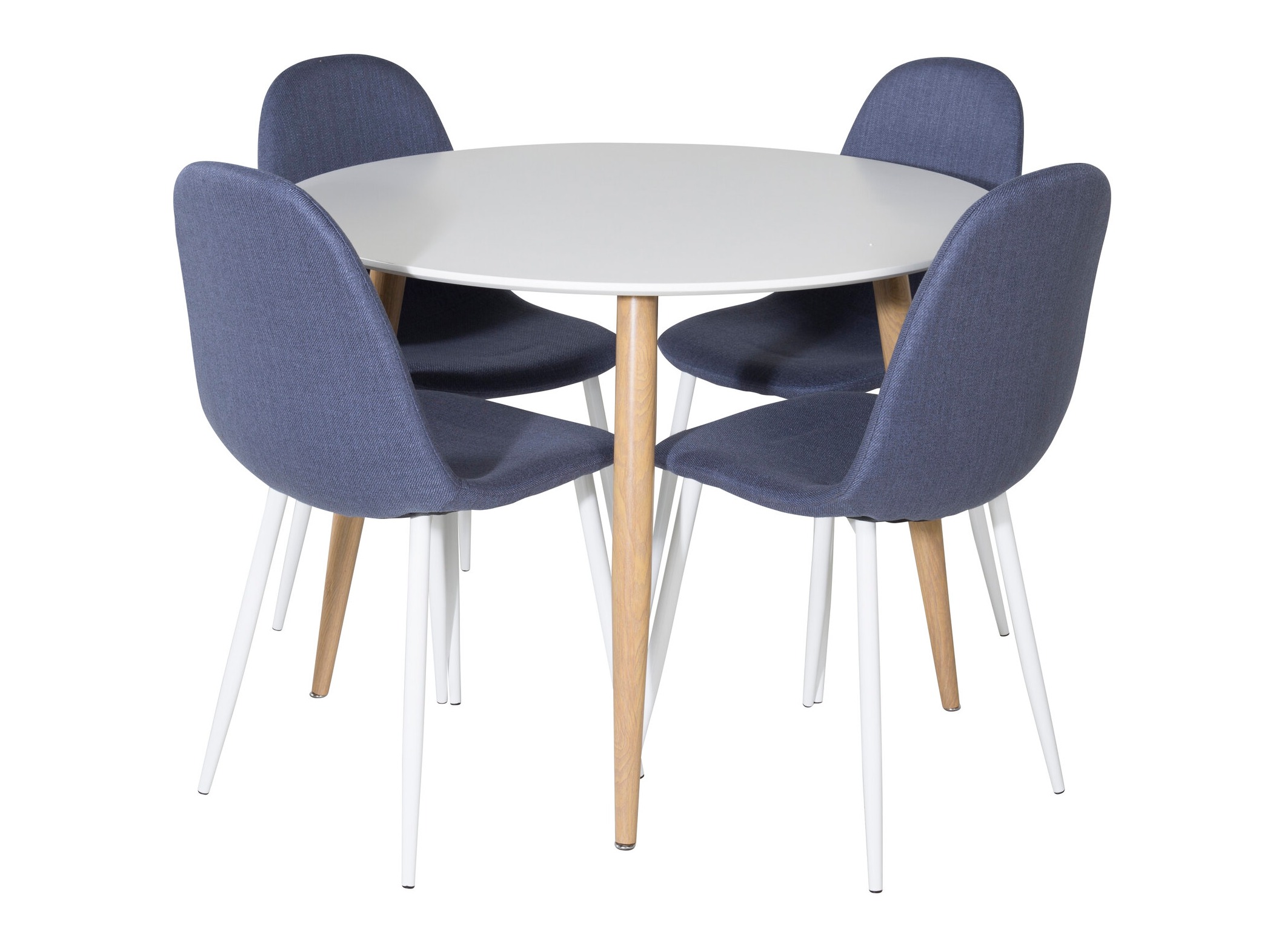 Étkezőgarnitúra Dallas 291 (Kék + Fehér)