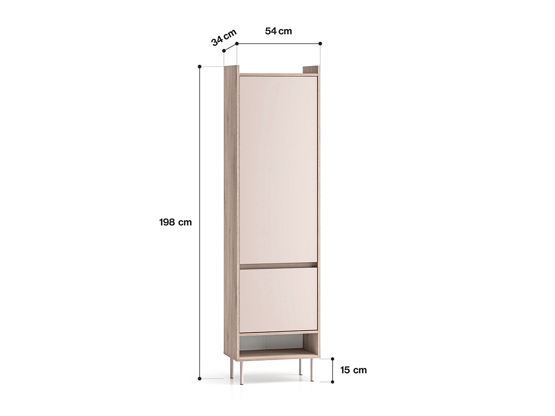 Gardróbszekrény Tivorlo 100