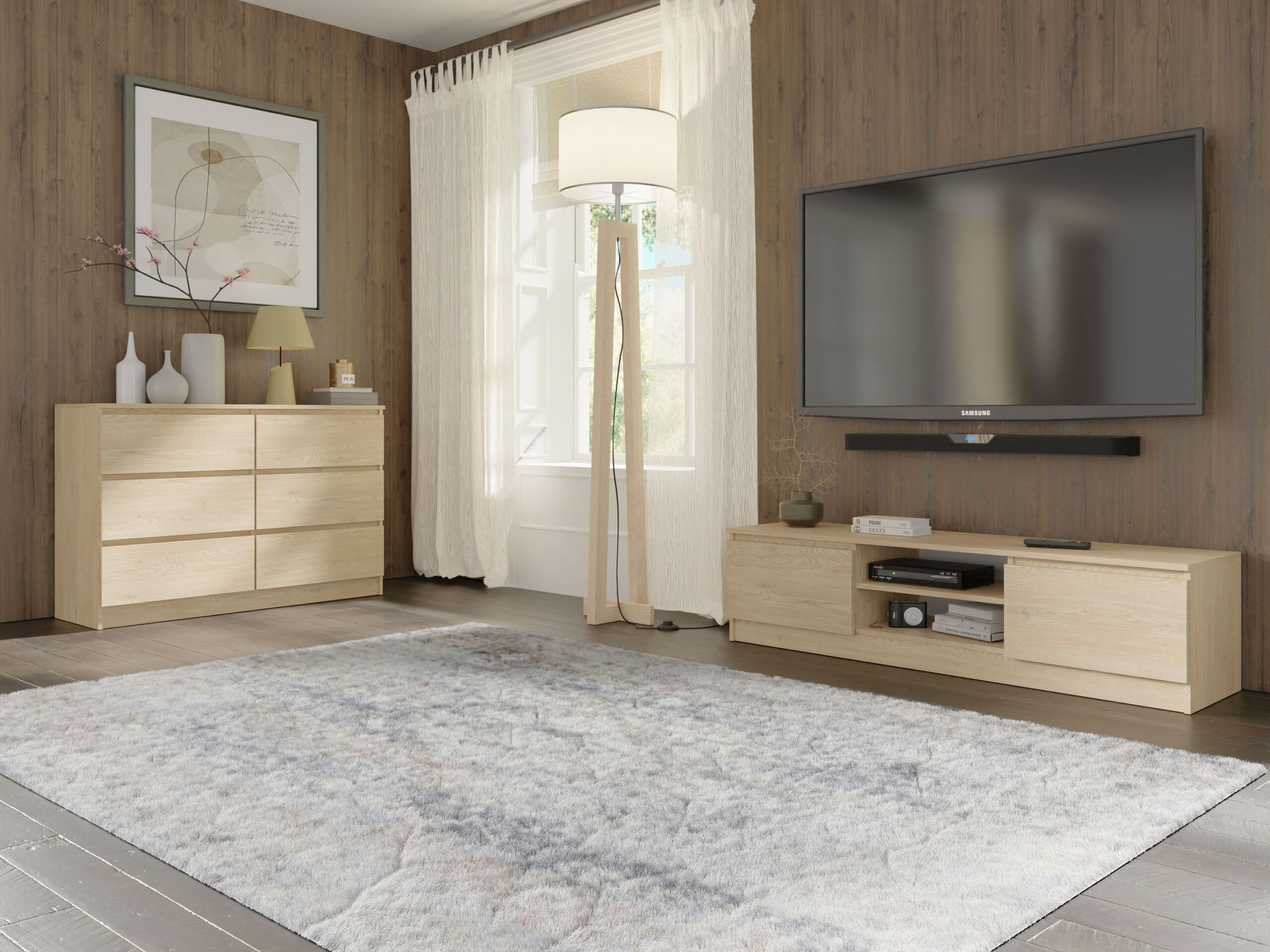 Komód Buffalo 196 (Tölgy)