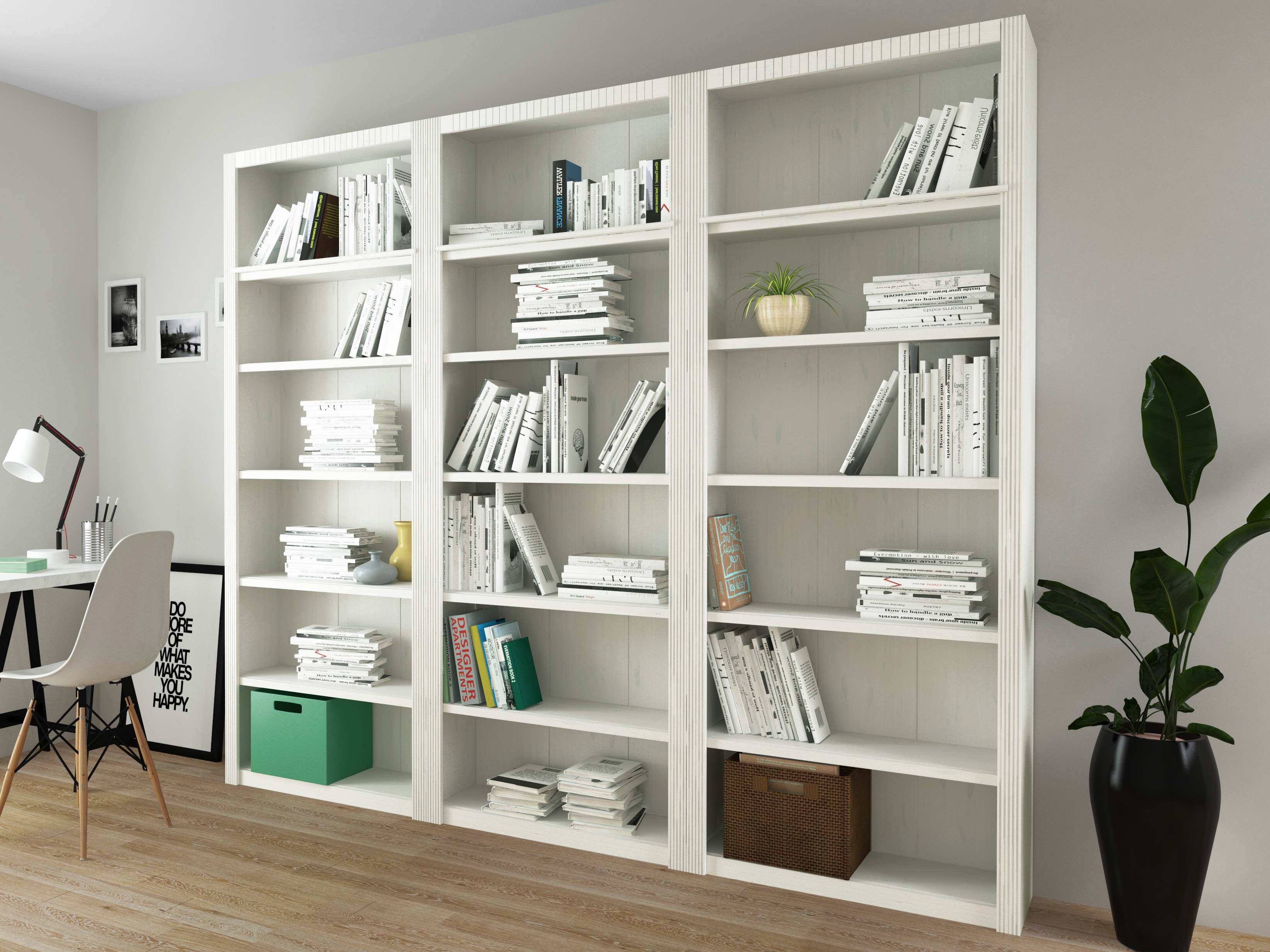 Polc szett Orlmara 106 (Fehér)