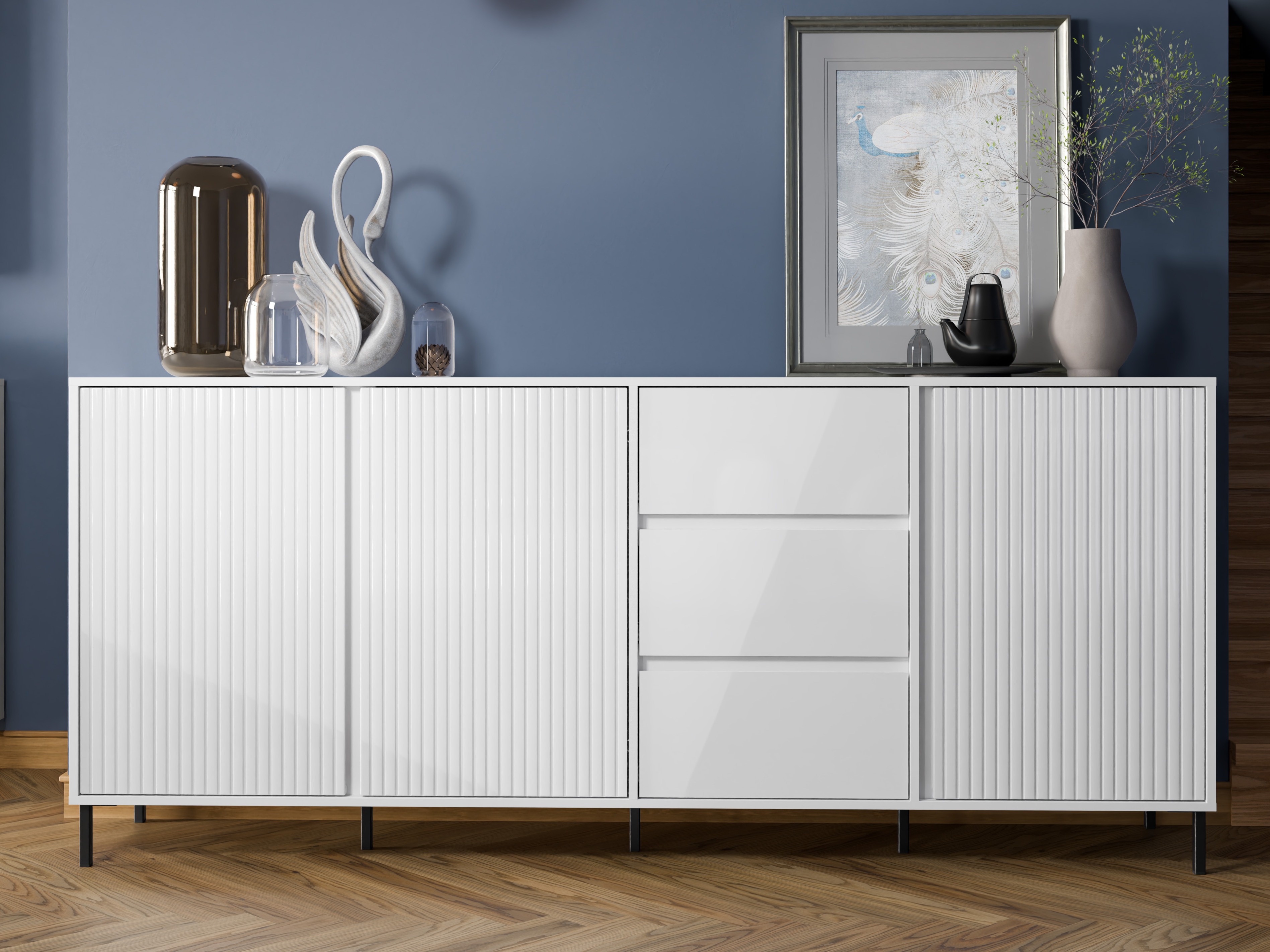 Komód Ruvrevi 103 (Fehér)