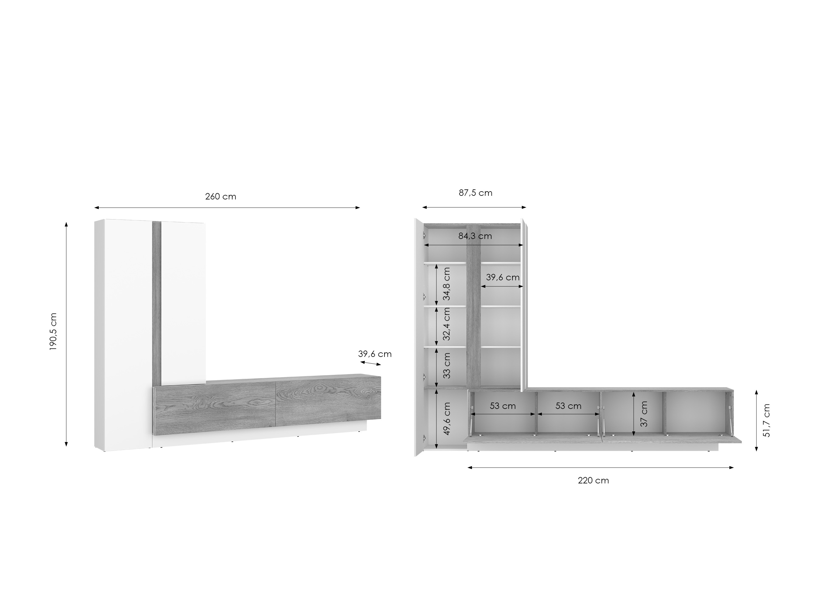 Nappali szett Ontario 164