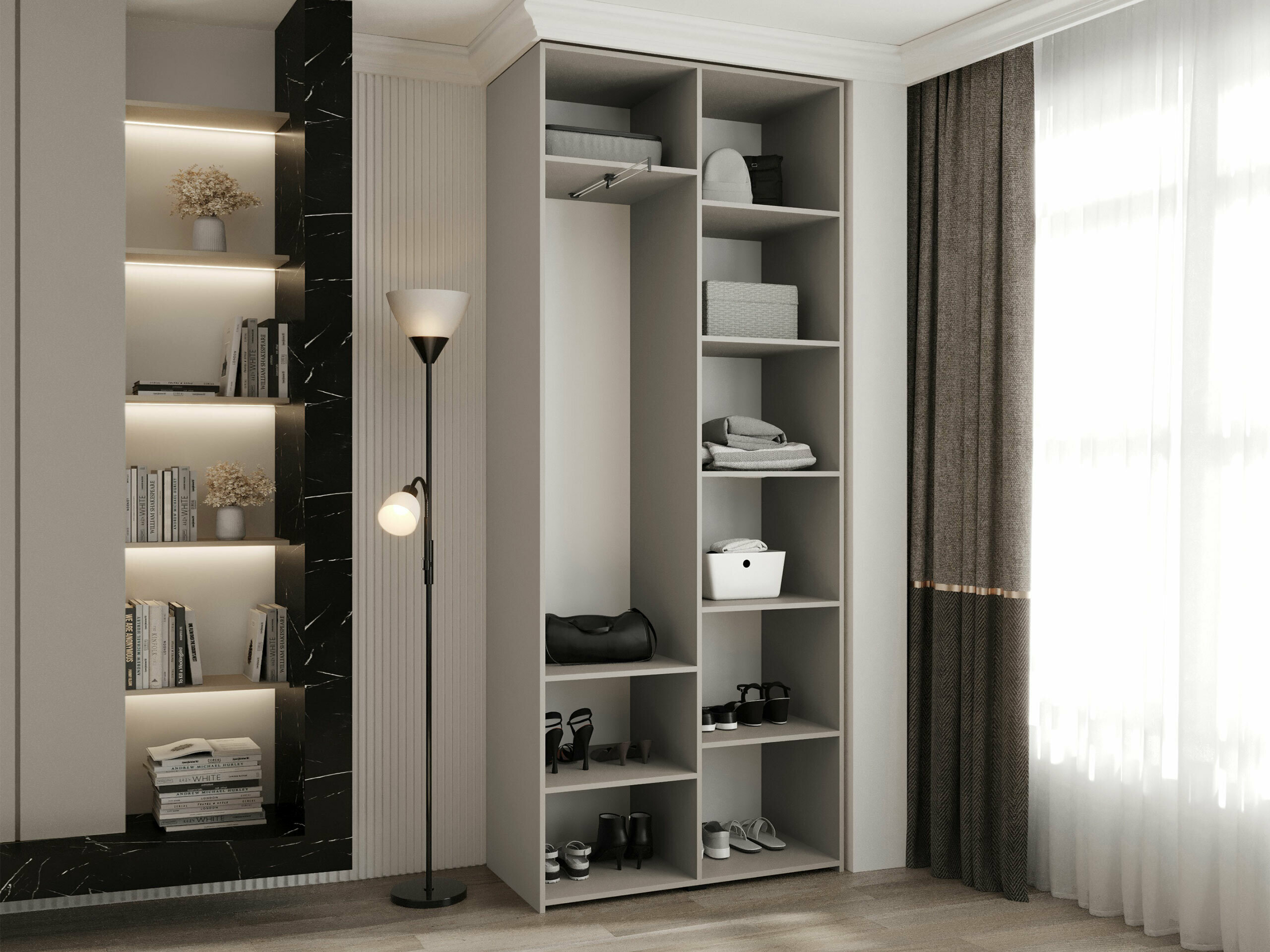 Gardróbszekrény Hartford 572 (Kasmír)