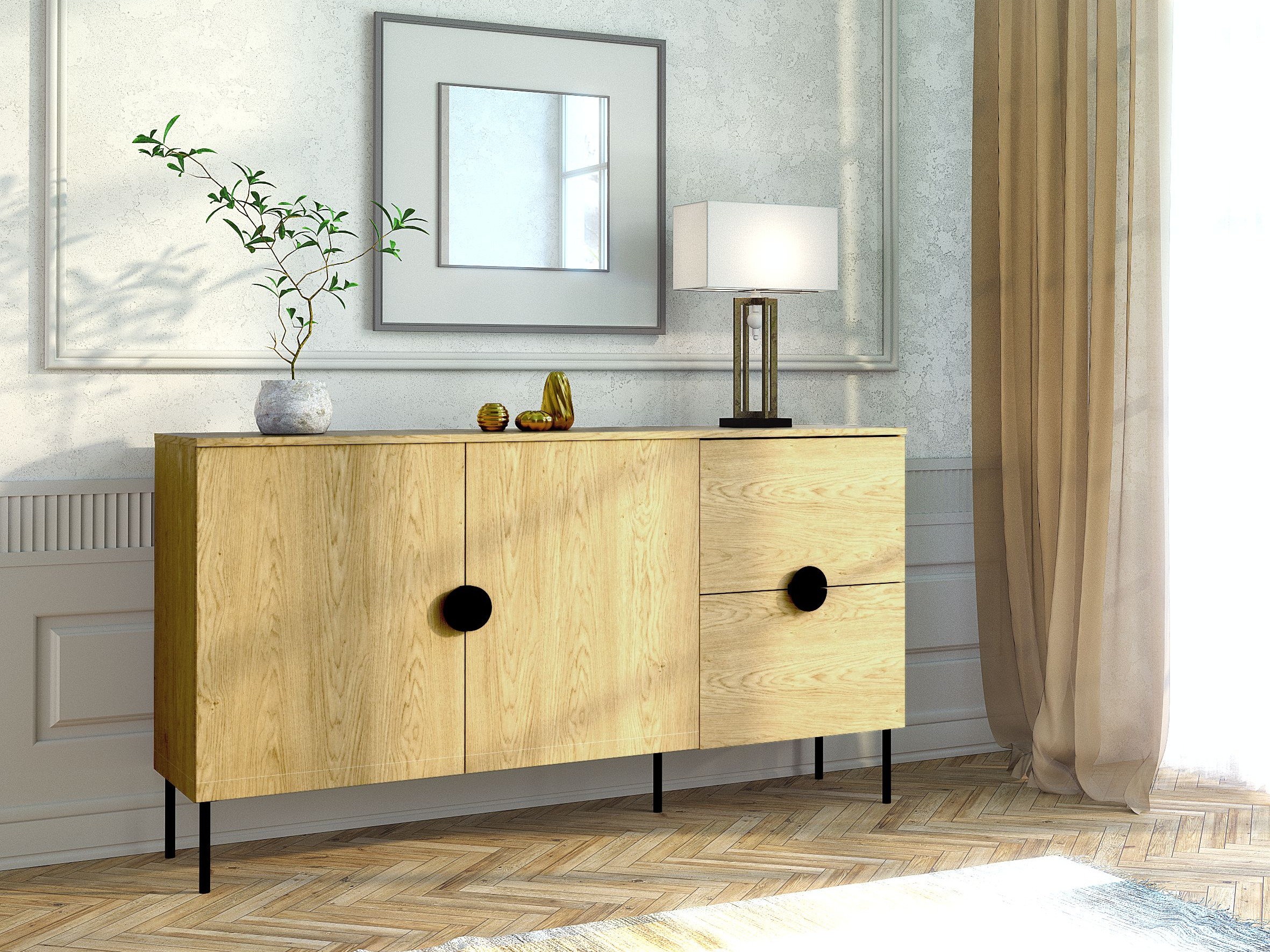 Komód Morsono 100 (Tölgy)