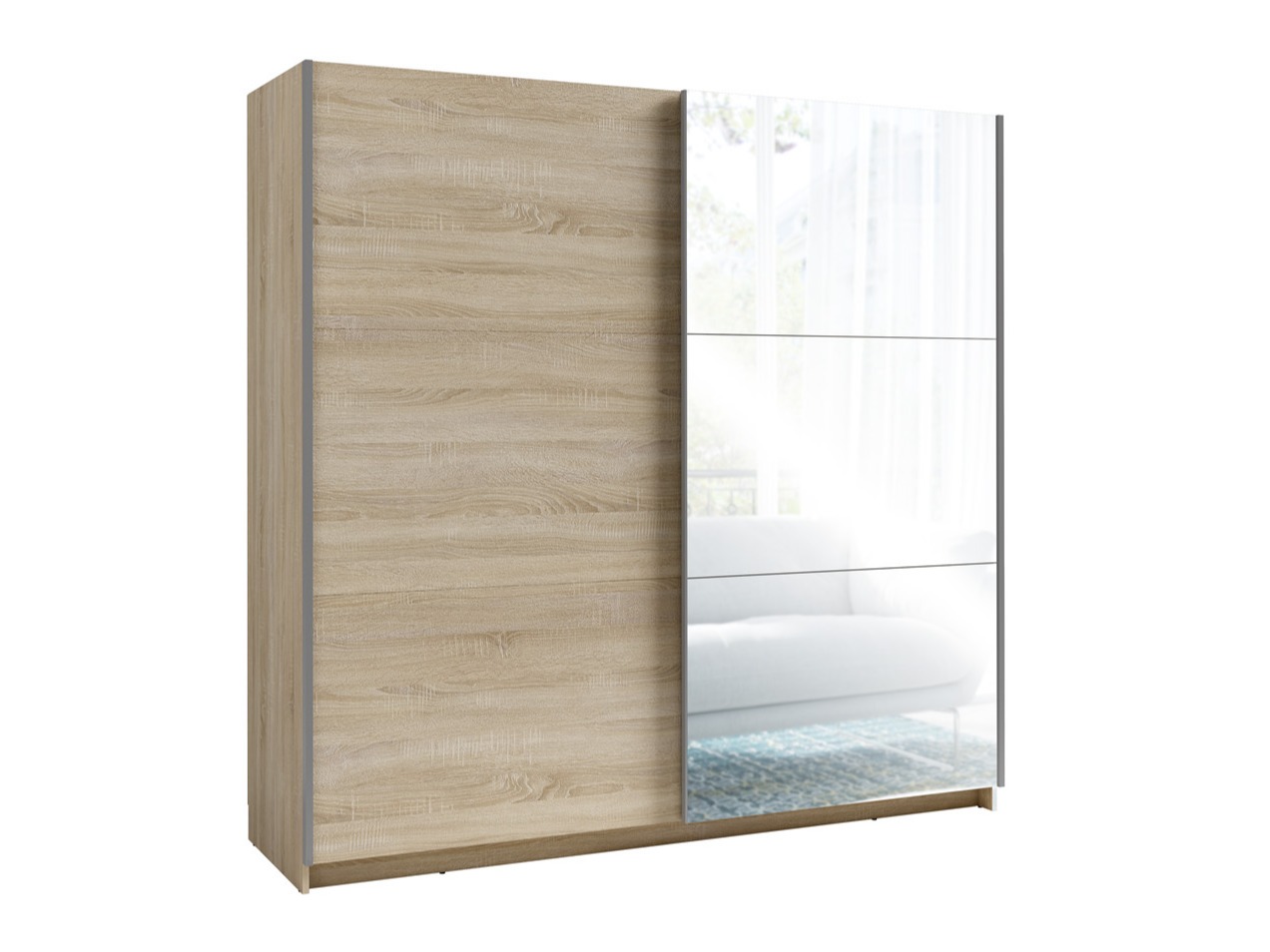 Gardróbszekrény Baytown 101 (Sonoma tölgy)
