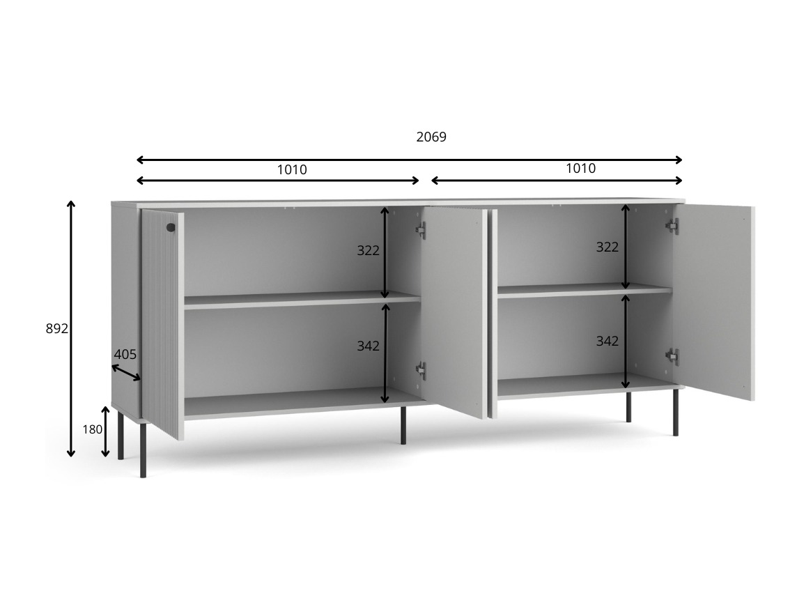 Szekrény Liretra 101