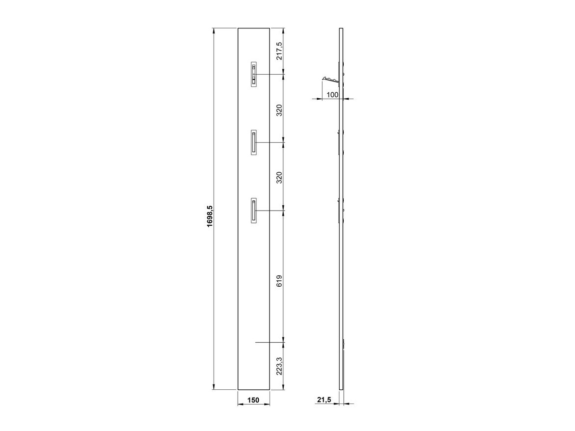 Előszoba garnitúra Lircamu 104 (Poros zöld)