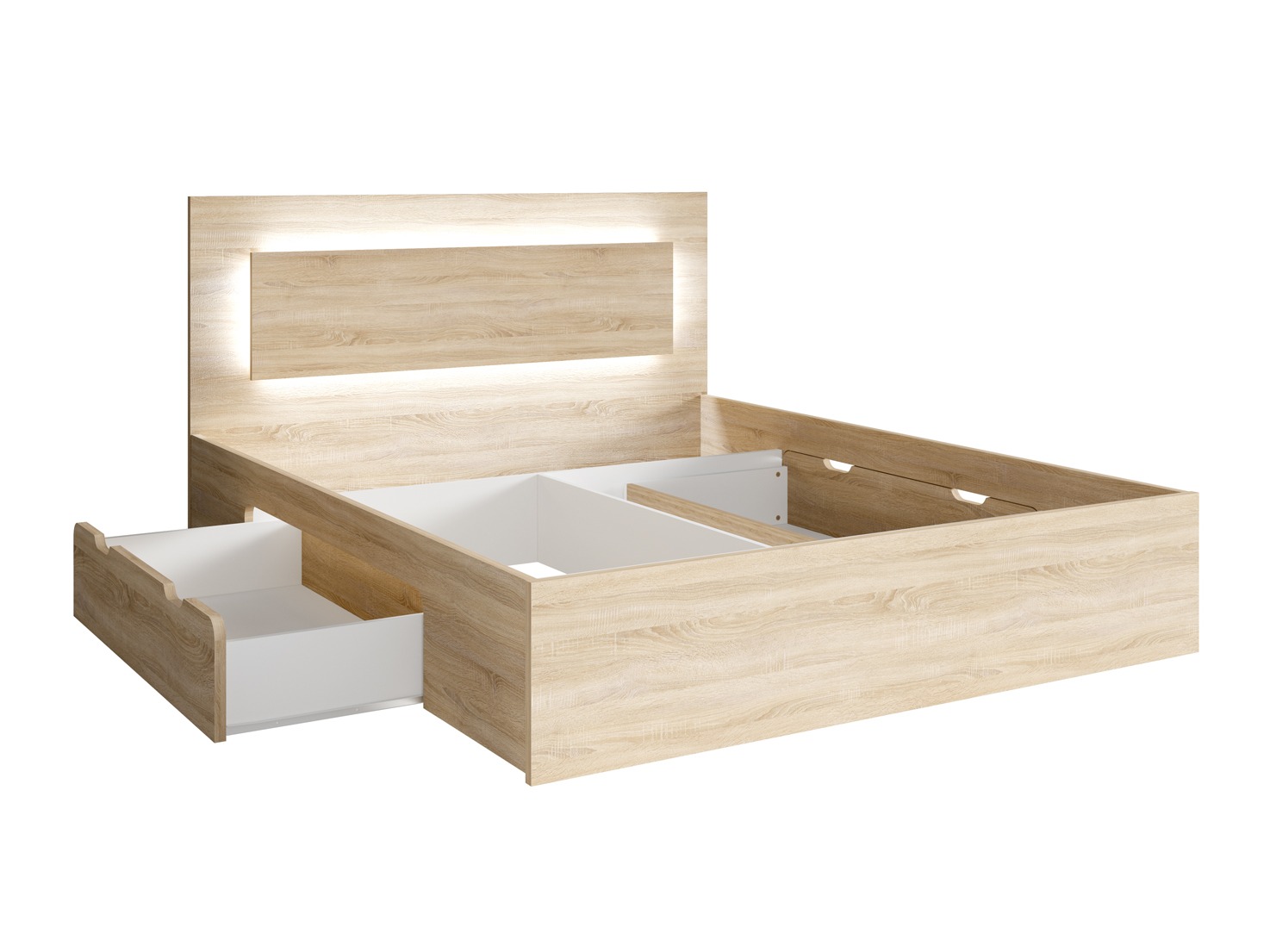 Ágy Odecira 103 (Sonoma tölgy)