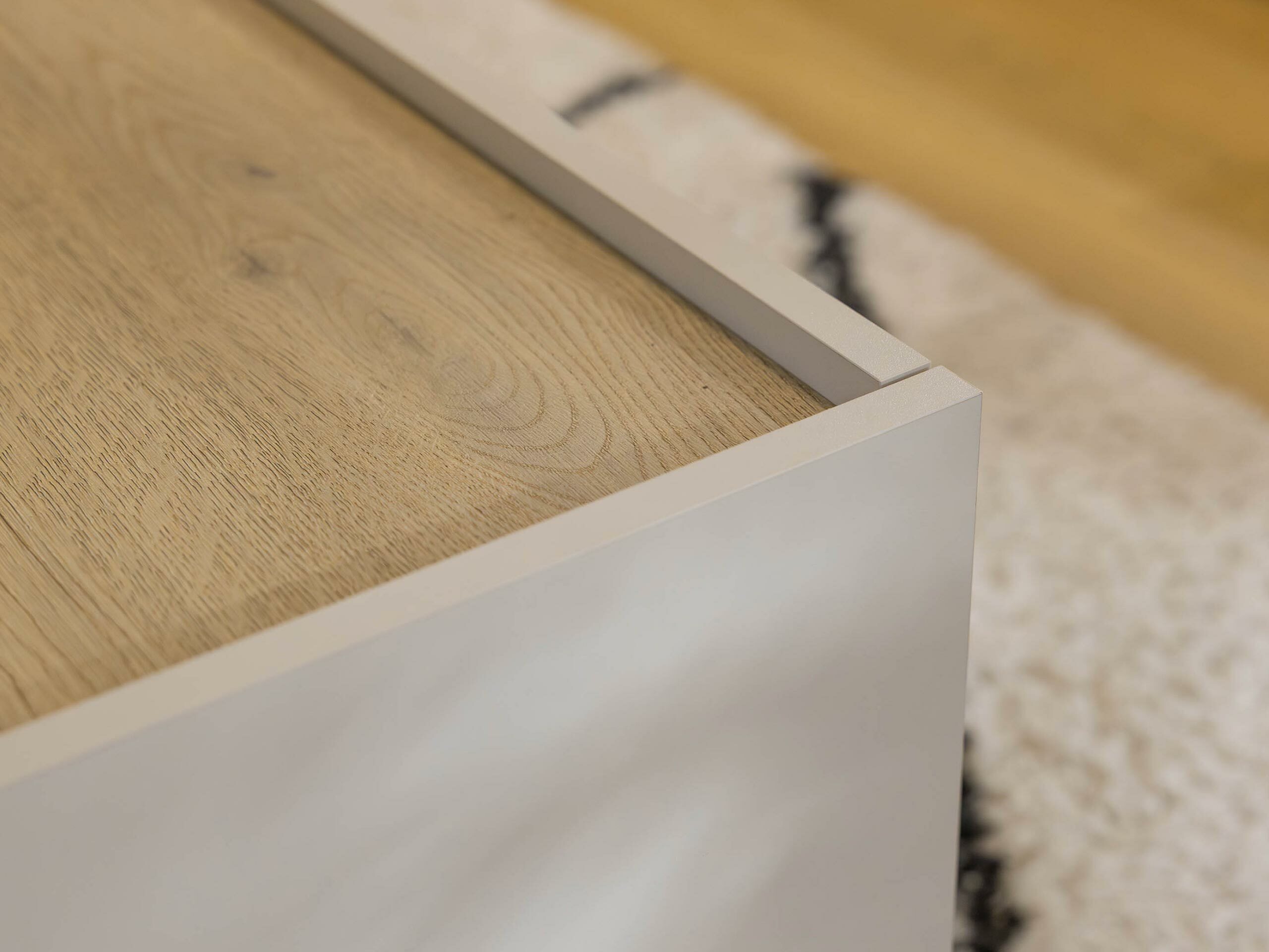 Dohányzóasztal Comfivo Tilia (Világosbarna + Tölgy)