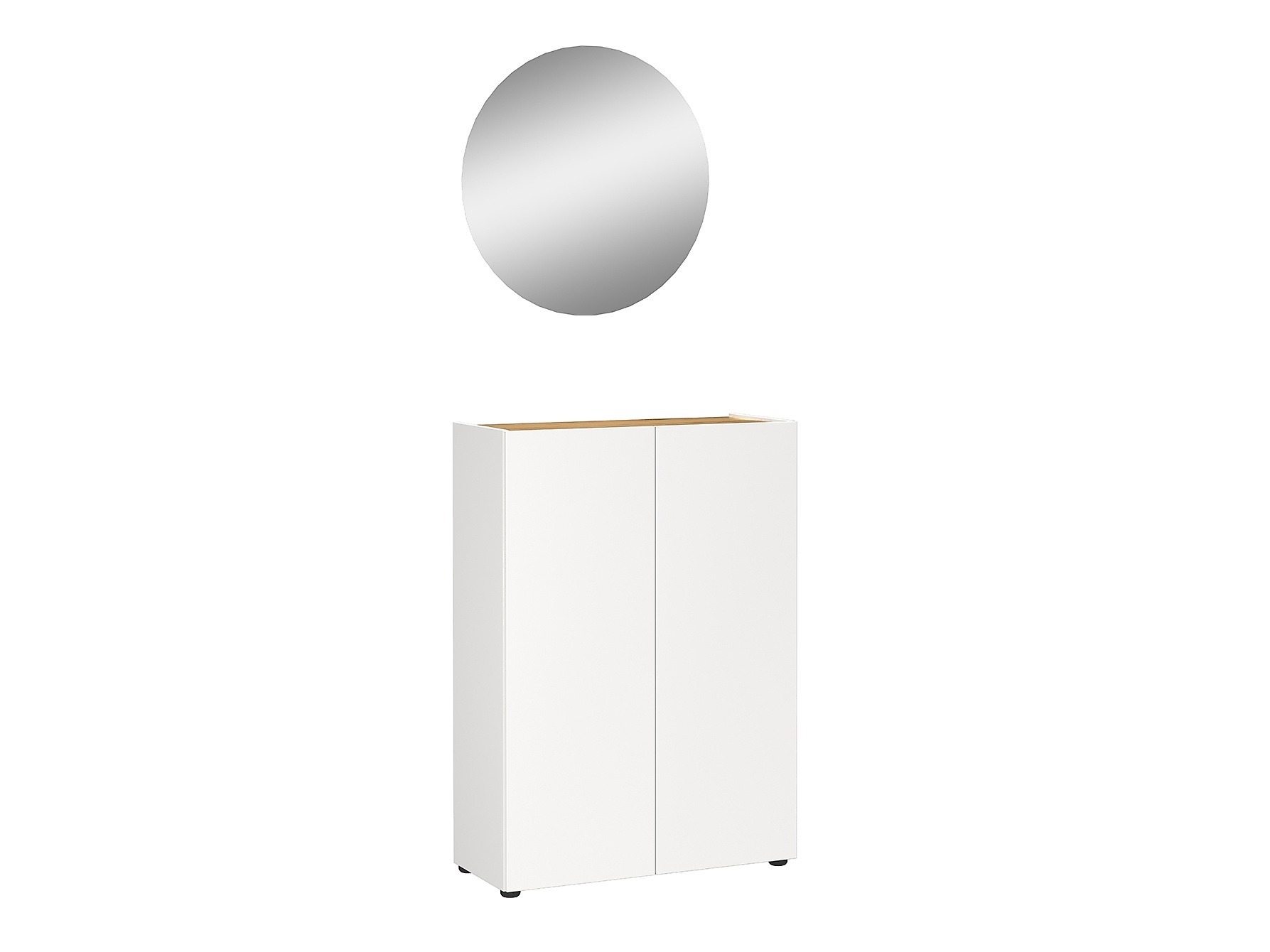 Előszoba garnitúra Lircamu 105 (Fehér)