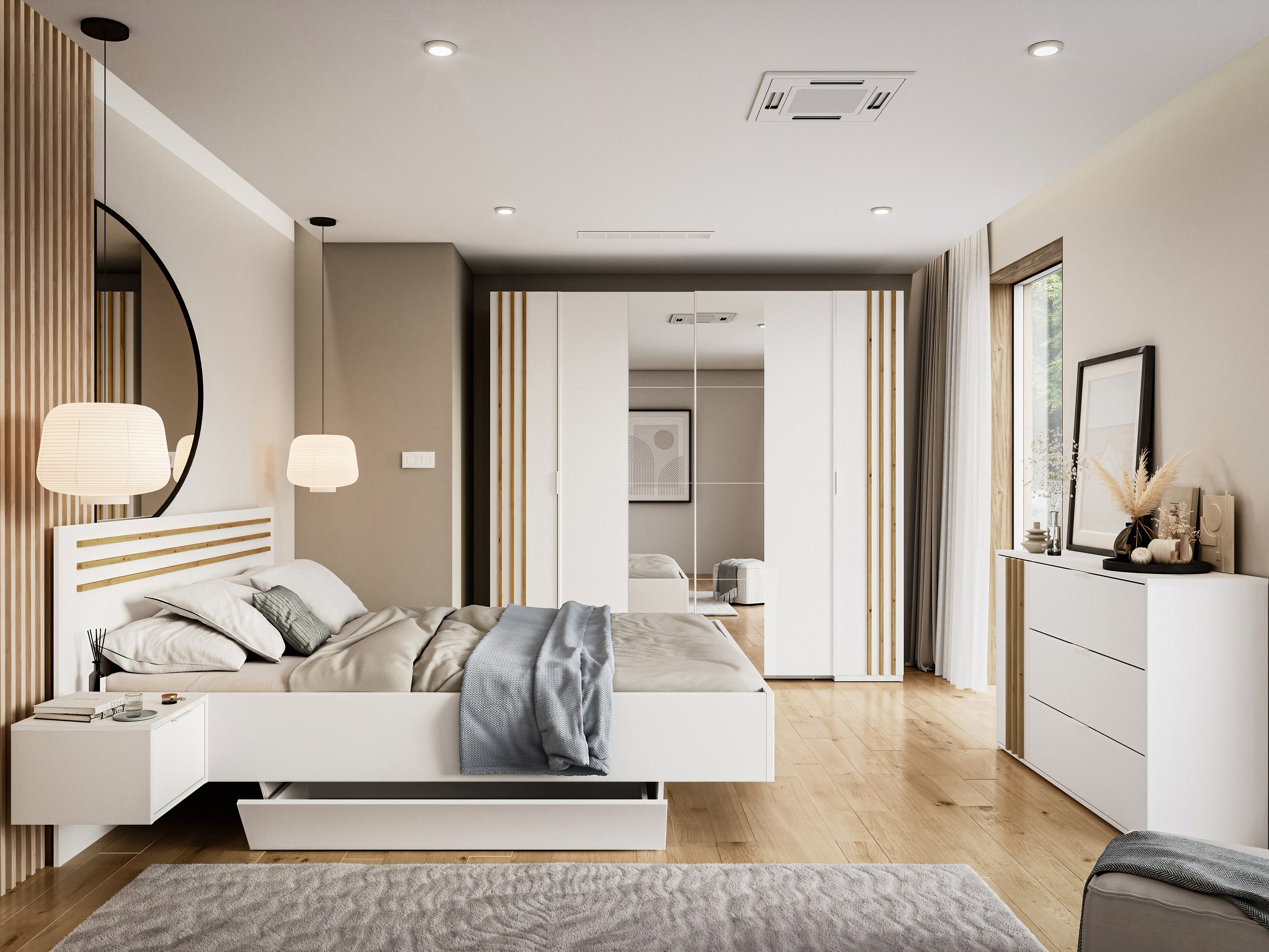 Gardróbszekrény Baytown 110