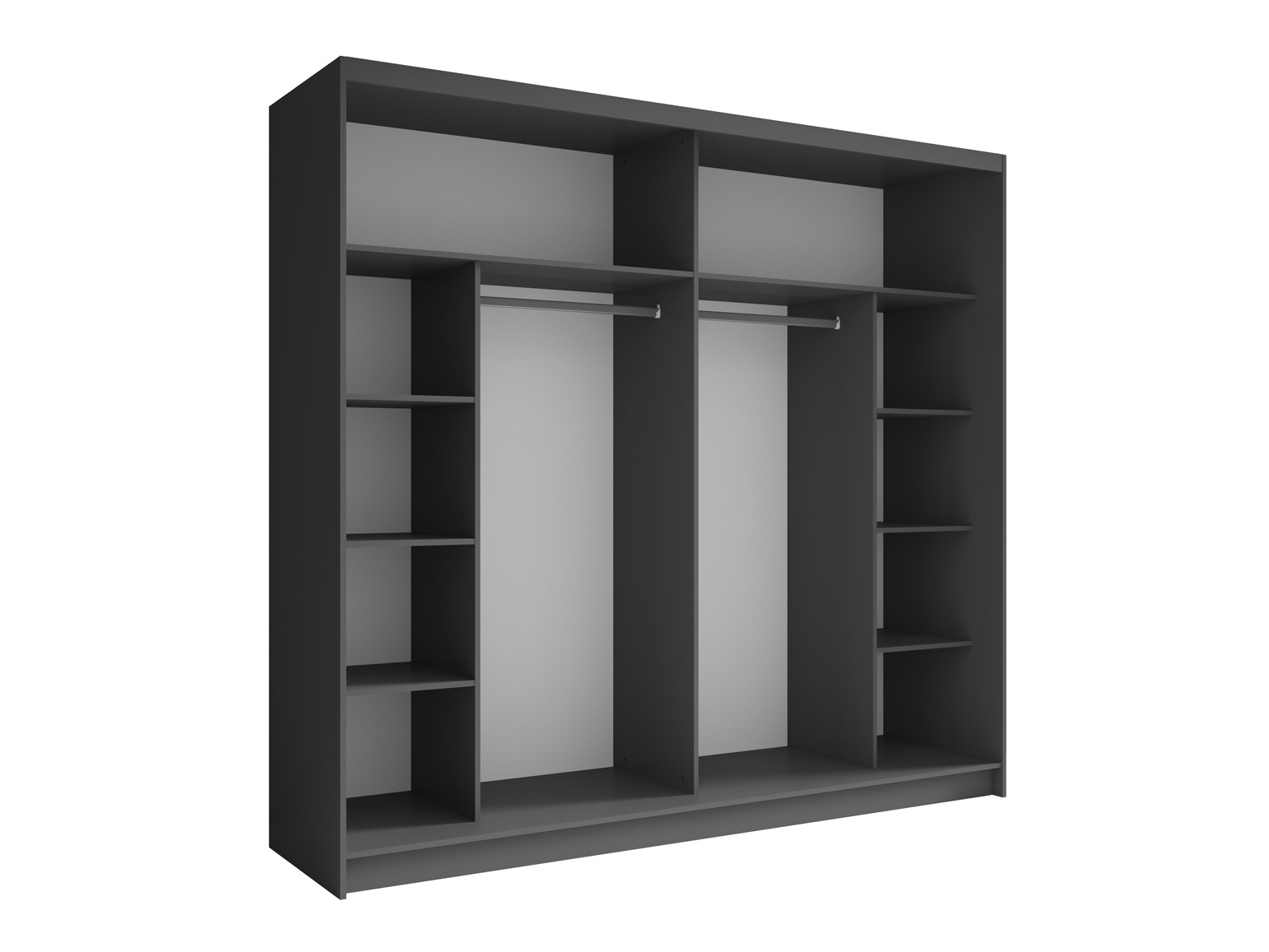 Gardróbszekrény Odecira 100 (Grafit)