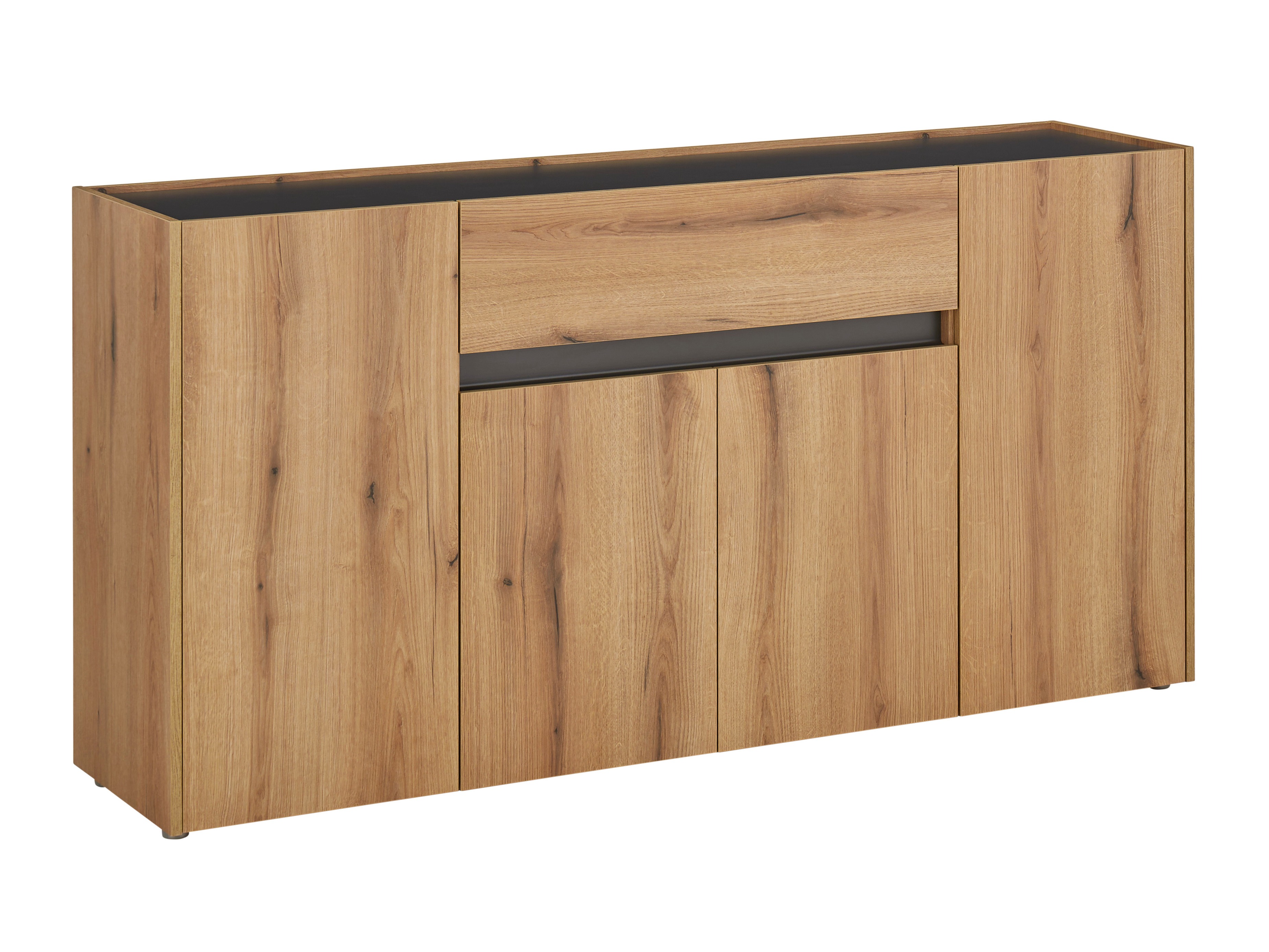 Komód Elbsori 117 (Tölgy + Antracit)