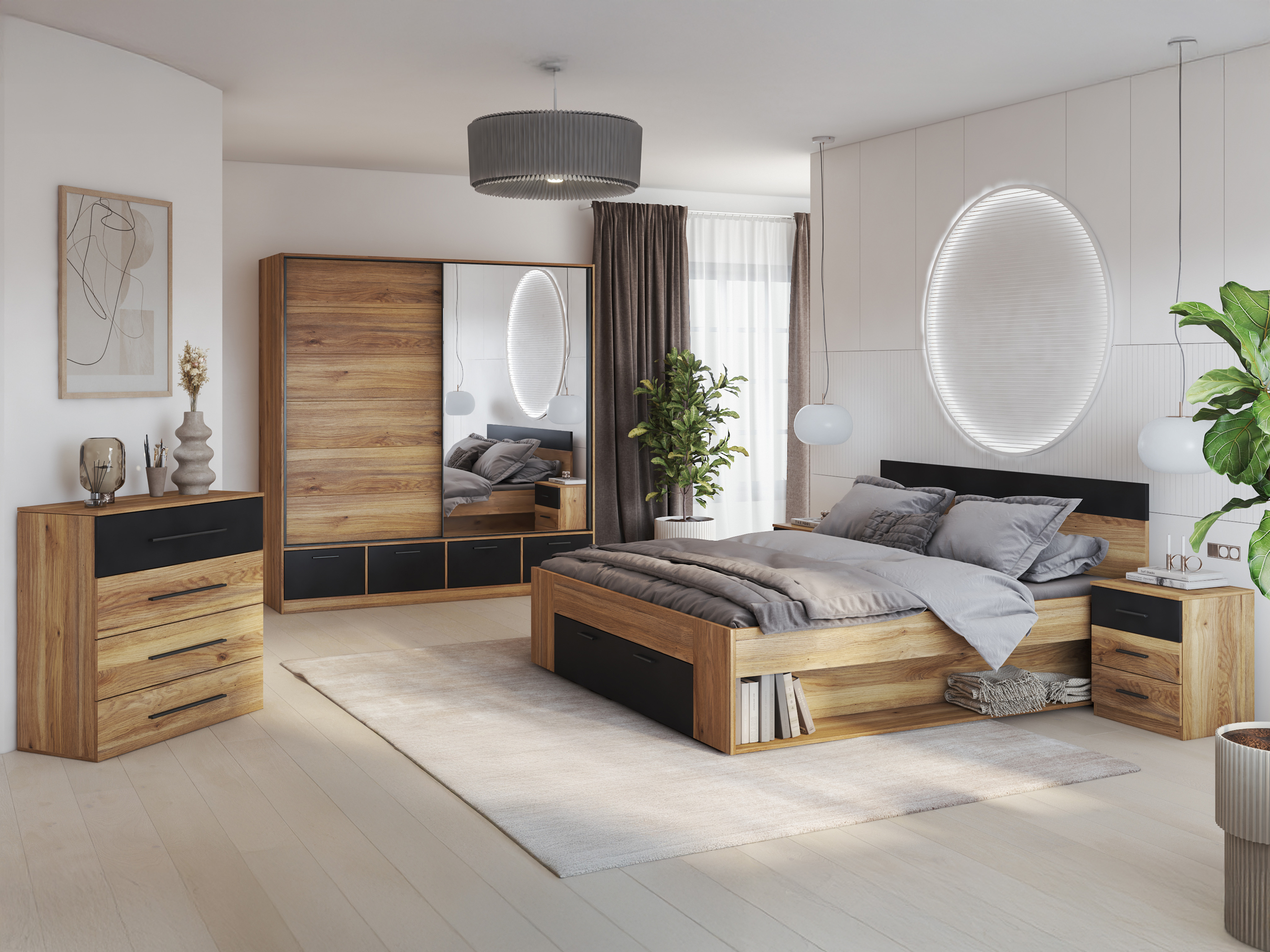 Gardróbszekrény Melvele 117