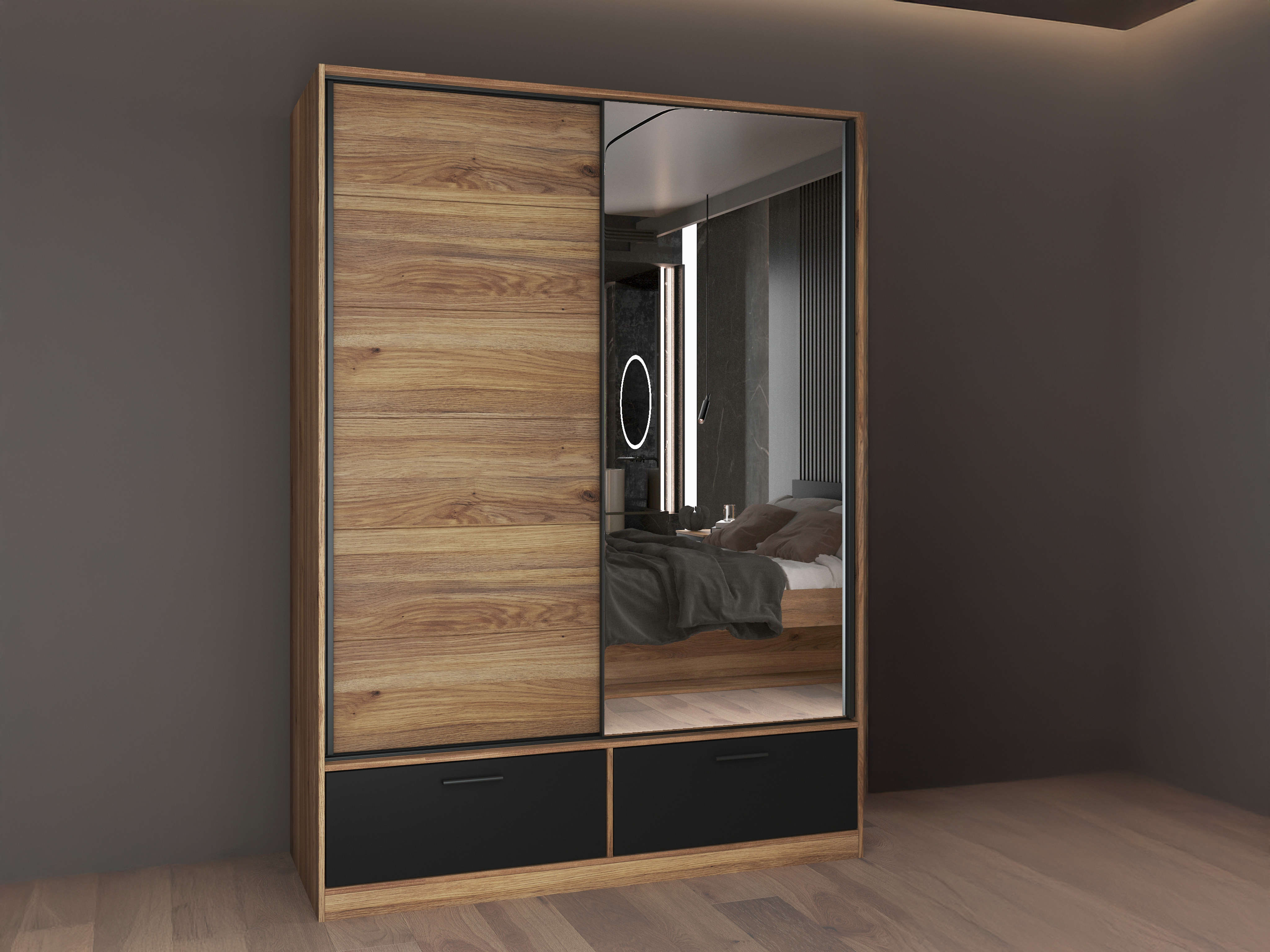 Gardróbszekrény Melvele 123