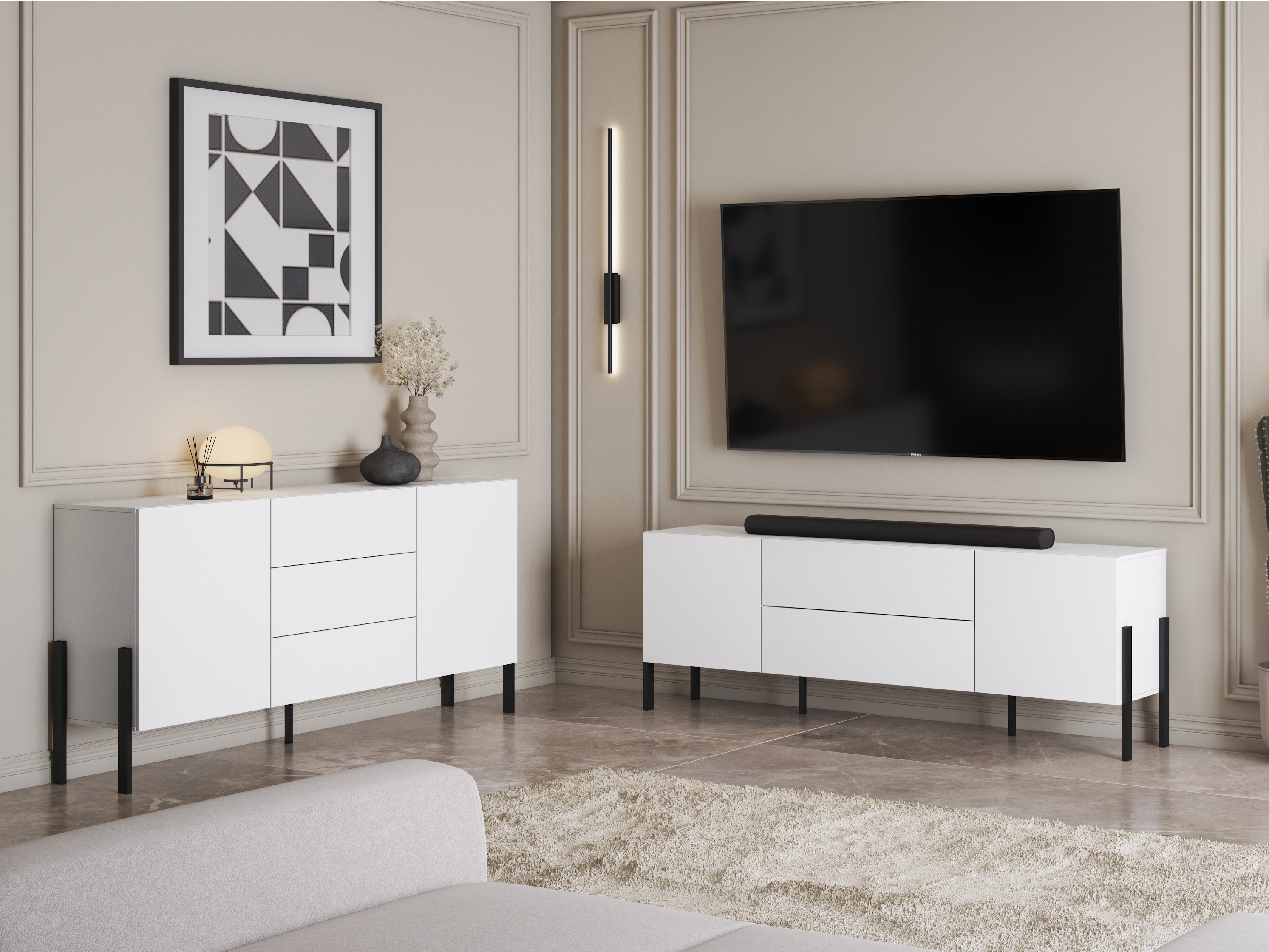 Komód Etsore 101 (Fehér)