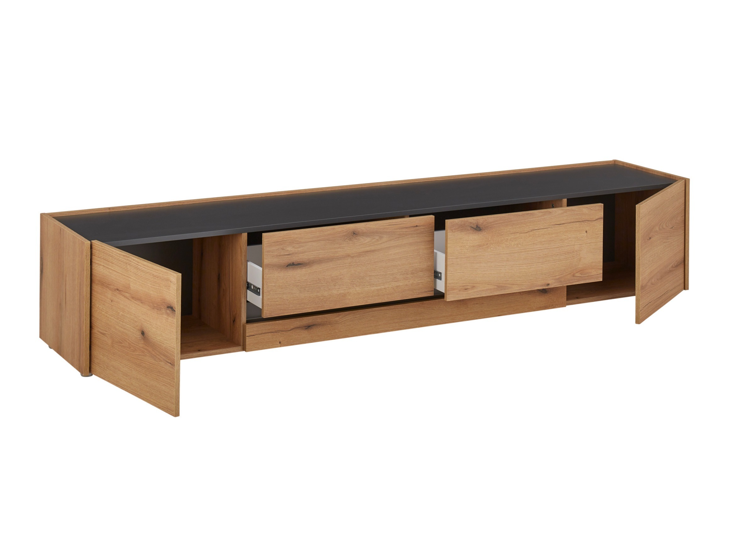 Nappali szett Elbsori 124 (Tölgy + Antracit)