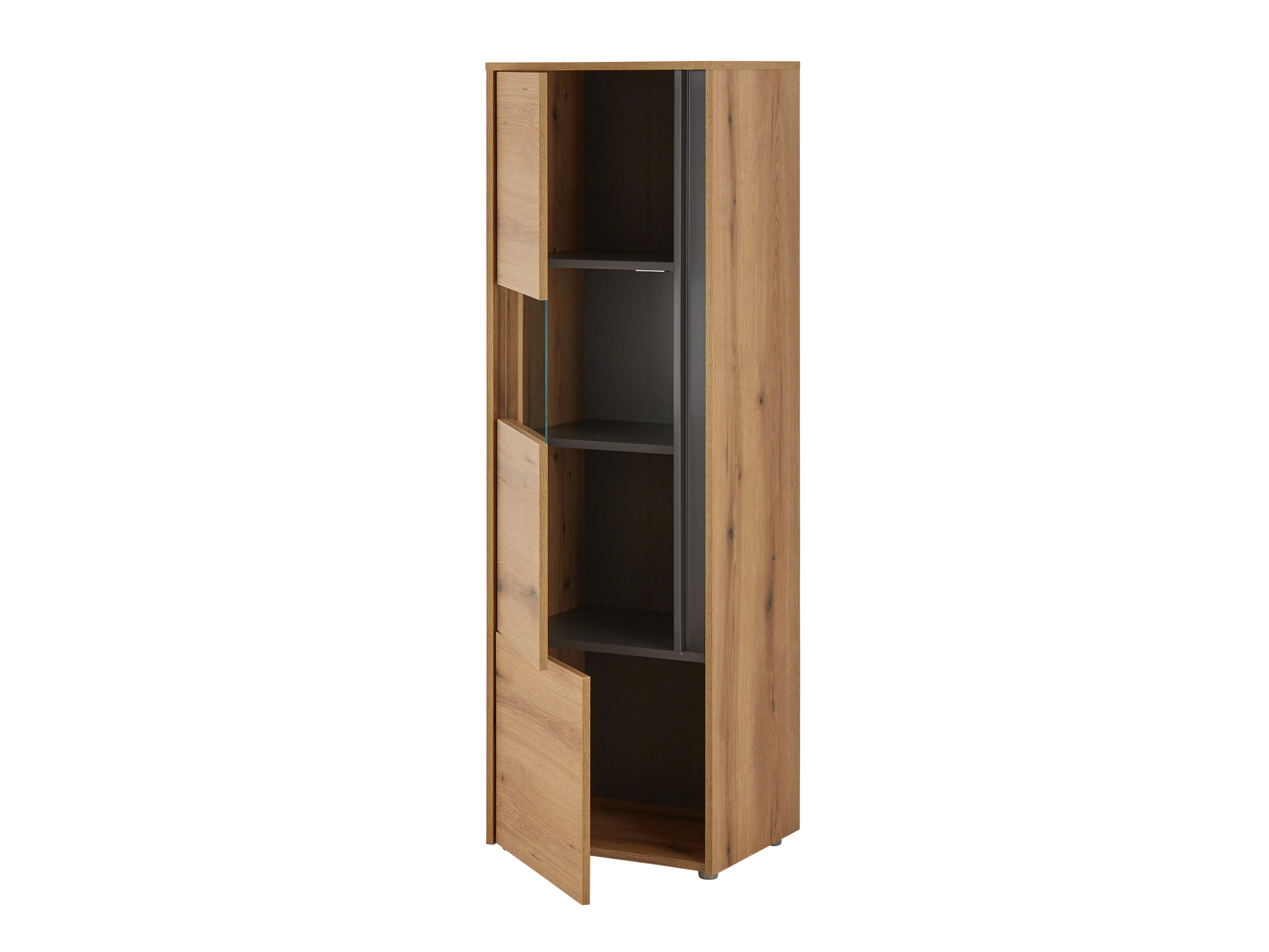 Nappali szett Elbsori 128 (Tölgy + Antracit)