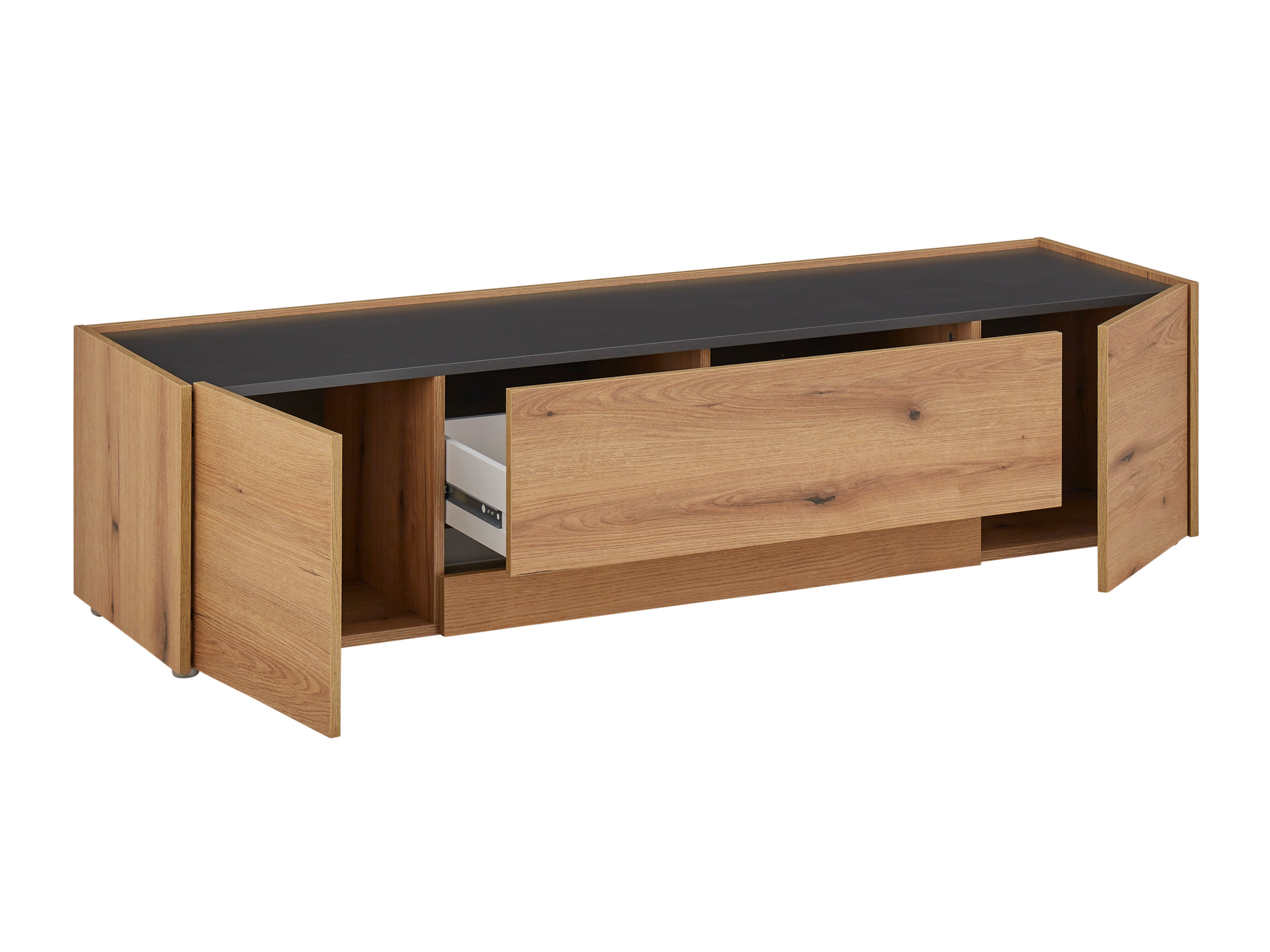 Nappali szett Elbsori 131 (Tölgy + Antracit)