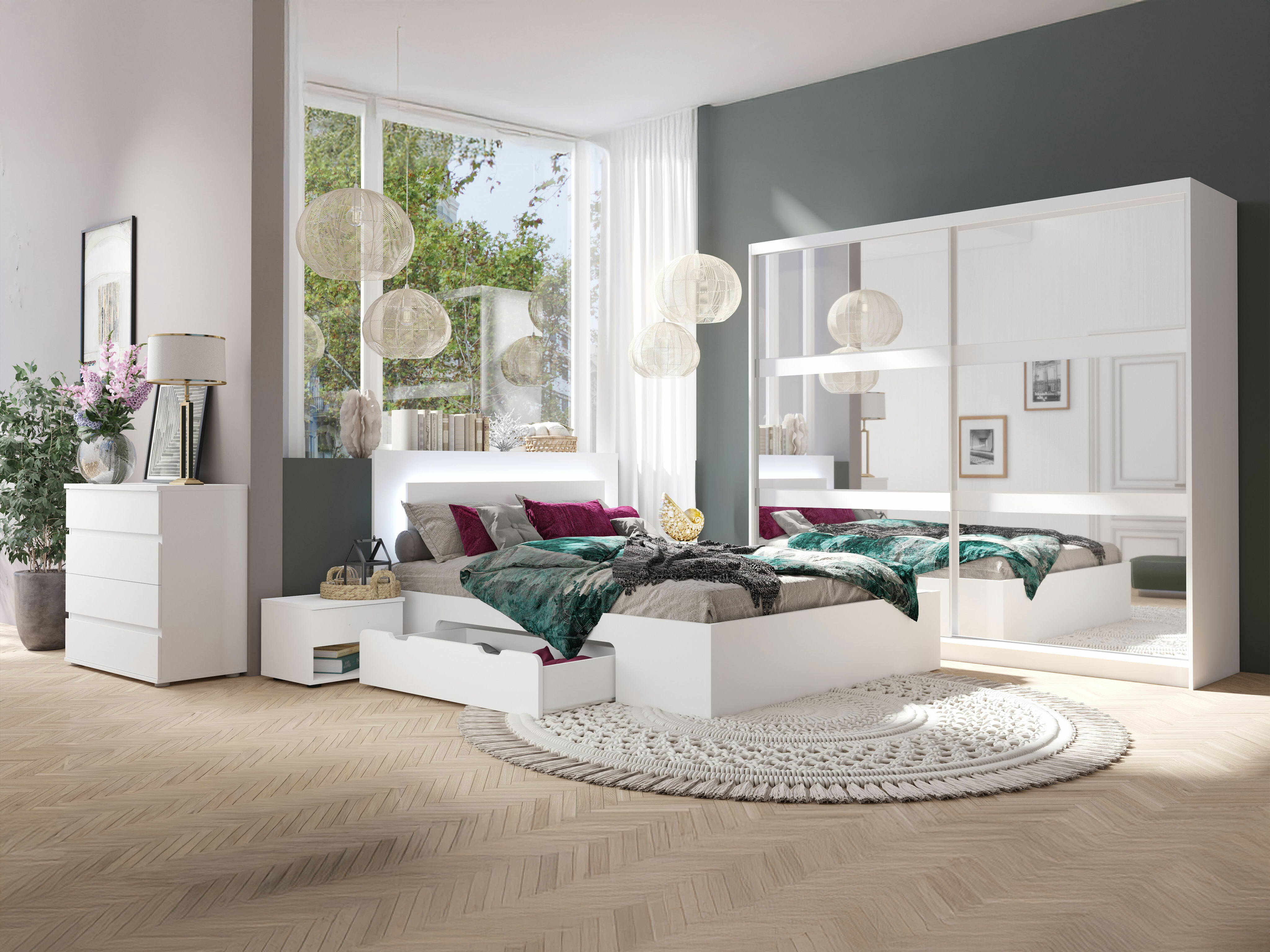 Ágy Odecira 103 (Fehér)