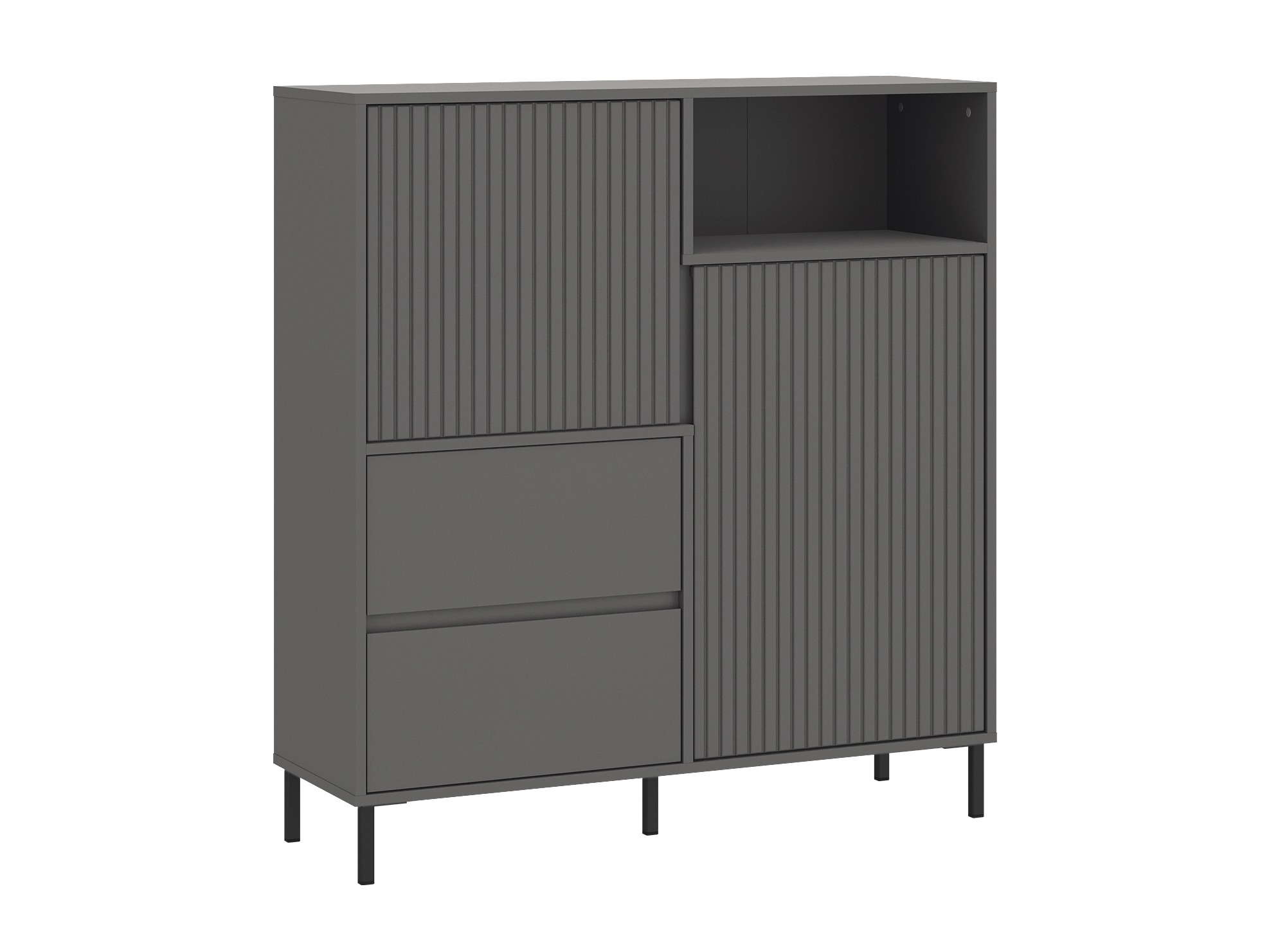 Nappali szett Ruvrevi 106 (Antracit)