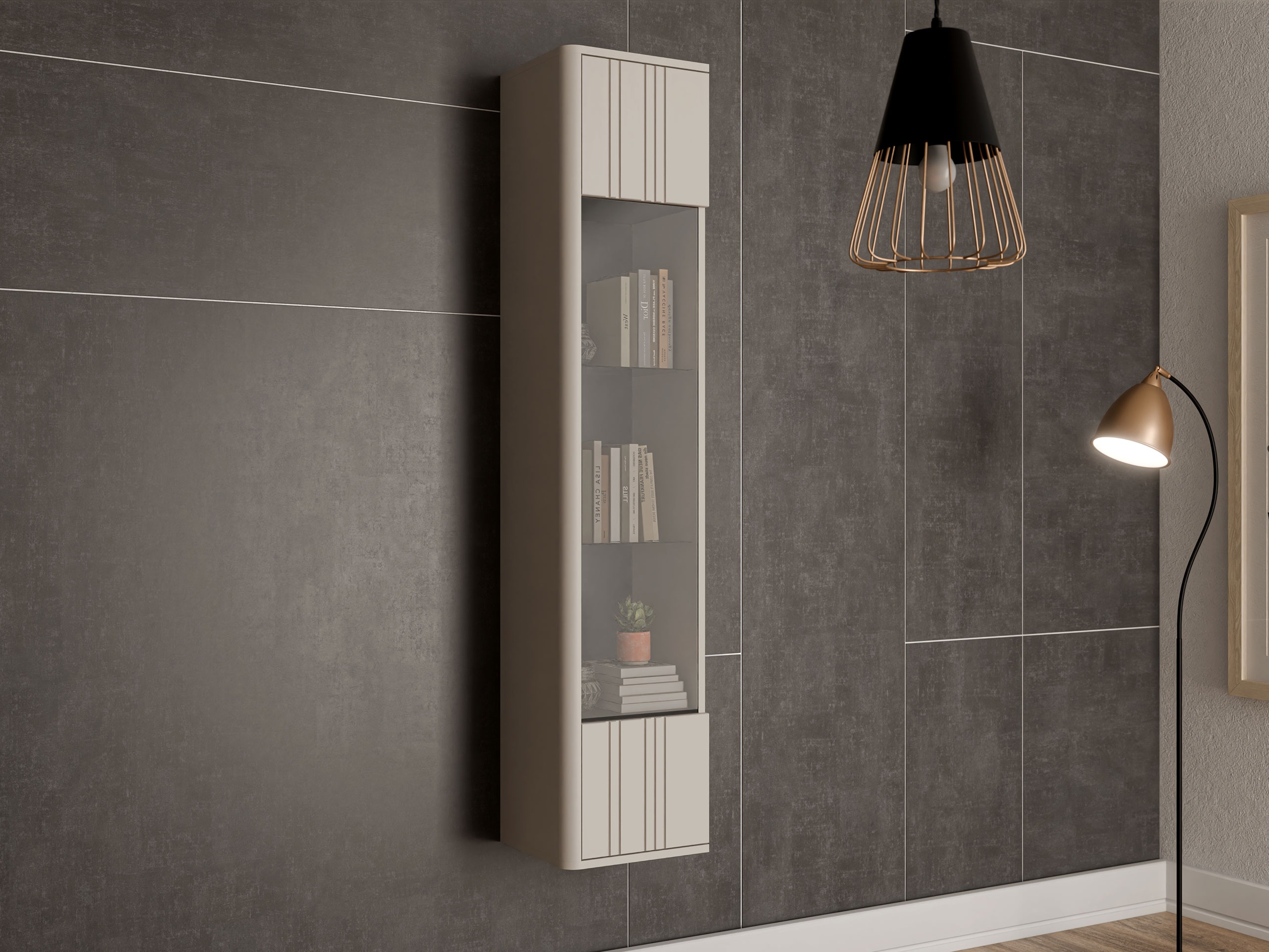 Fali polc Dormele 104