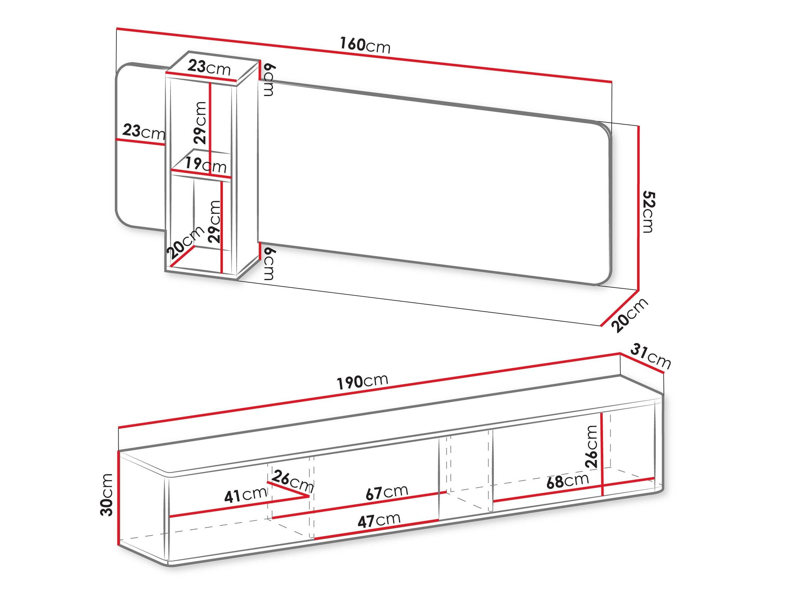 TV-állvány Oratio III