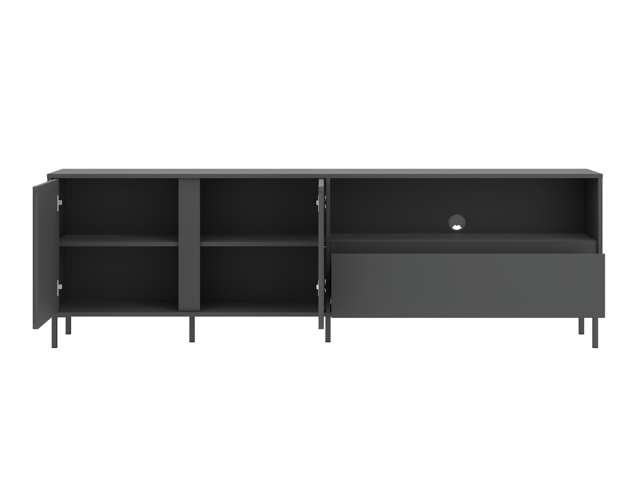 Nappali szett Ruvrevi 105 (Antracit)