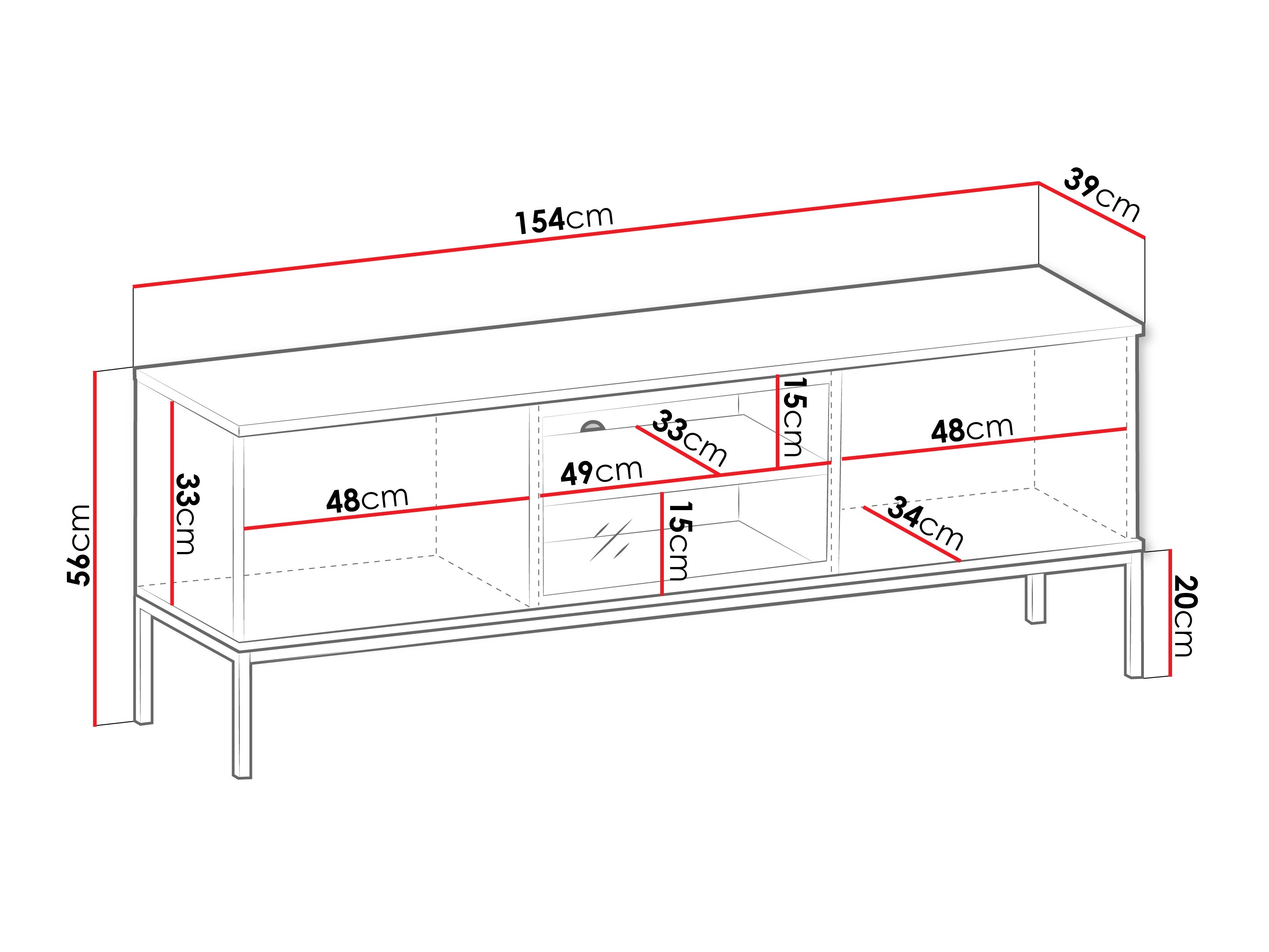 TV-állvány Soferi 111 (Kasmír)