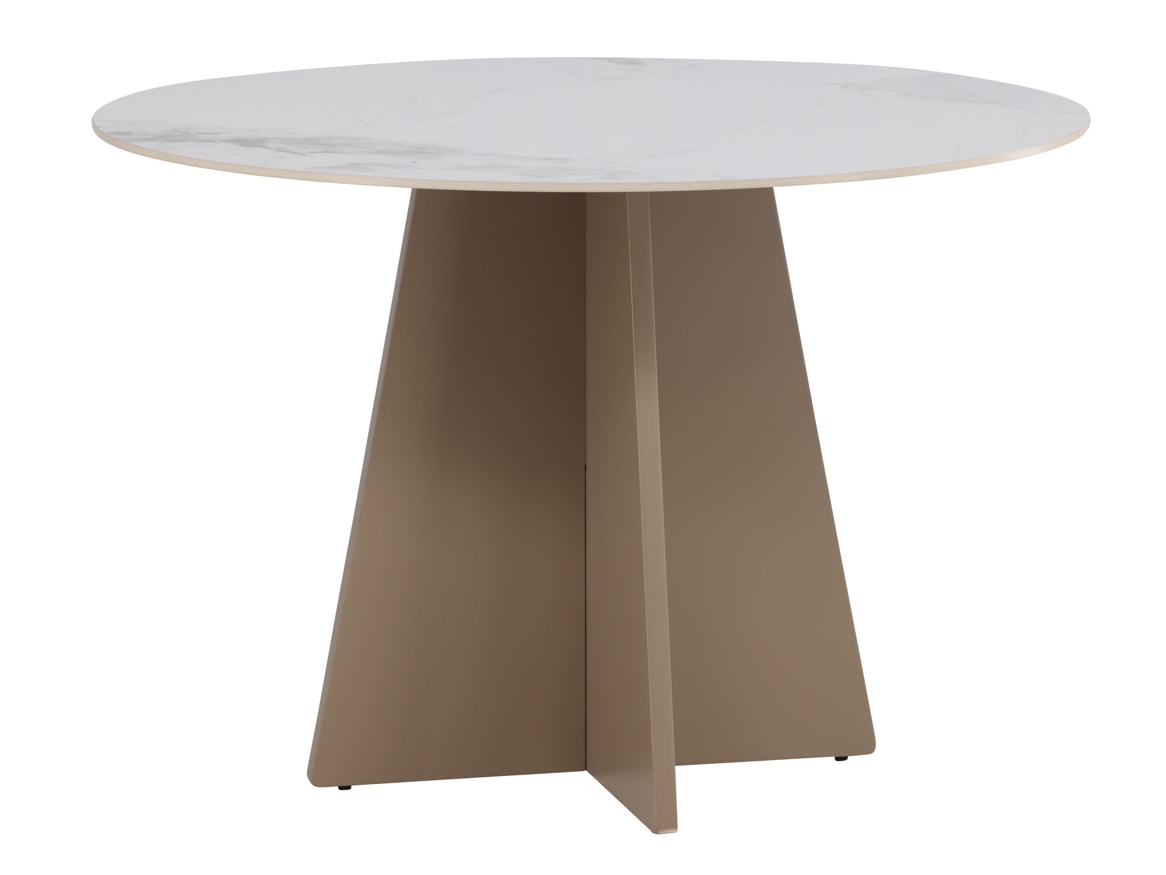 Asztal Dallas 4451 (Fehér márvány + Bézs)