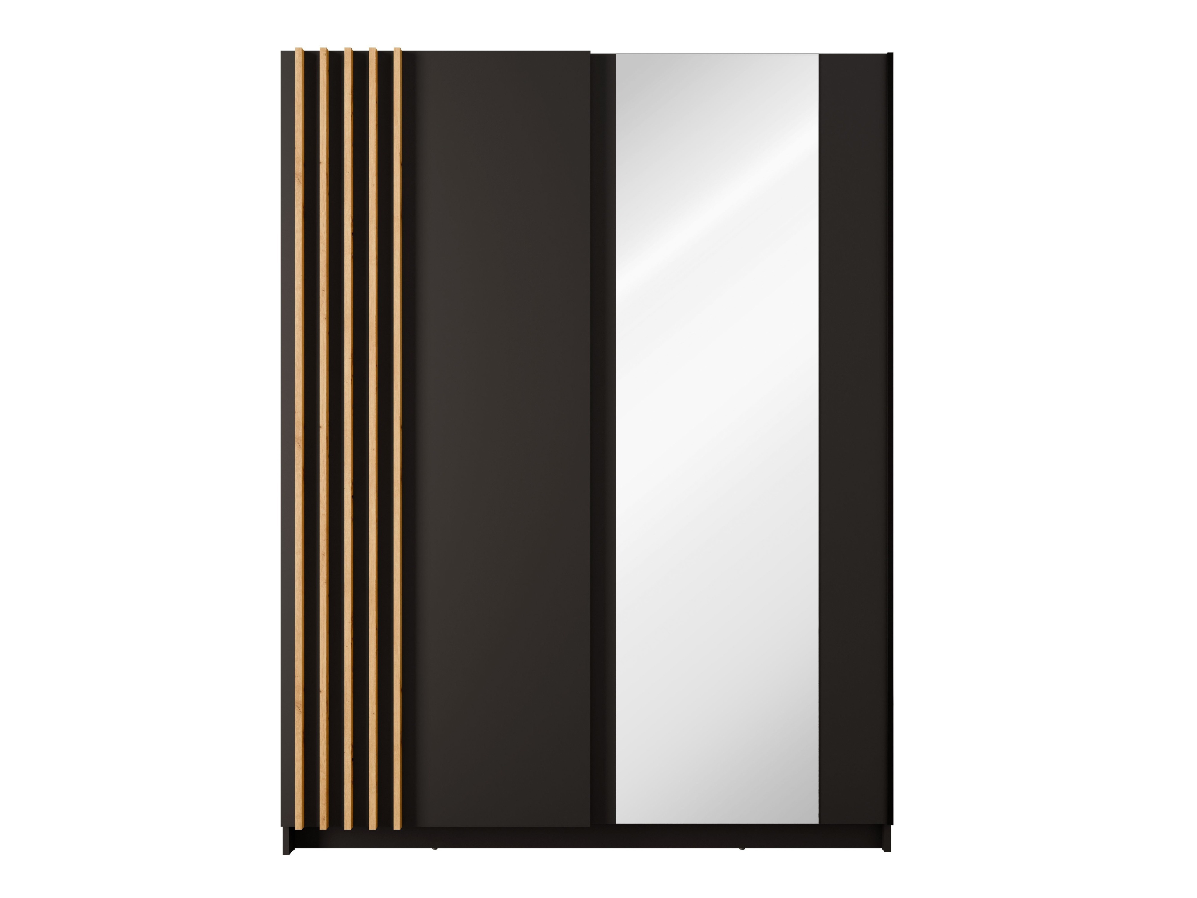 Gardróbszekrény Baytown 117 (Fekete)