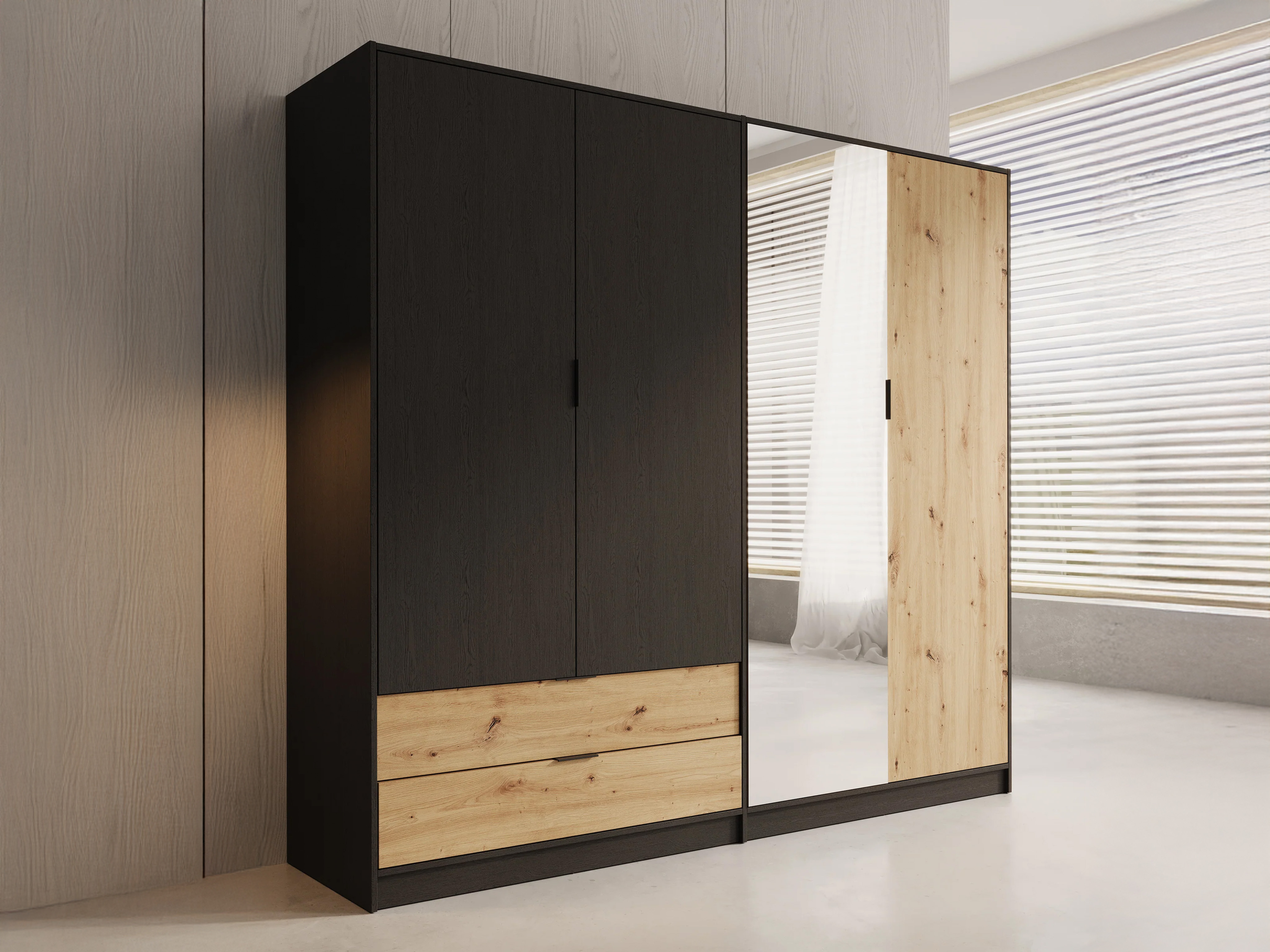 Gardróbszekrény Elicora 100