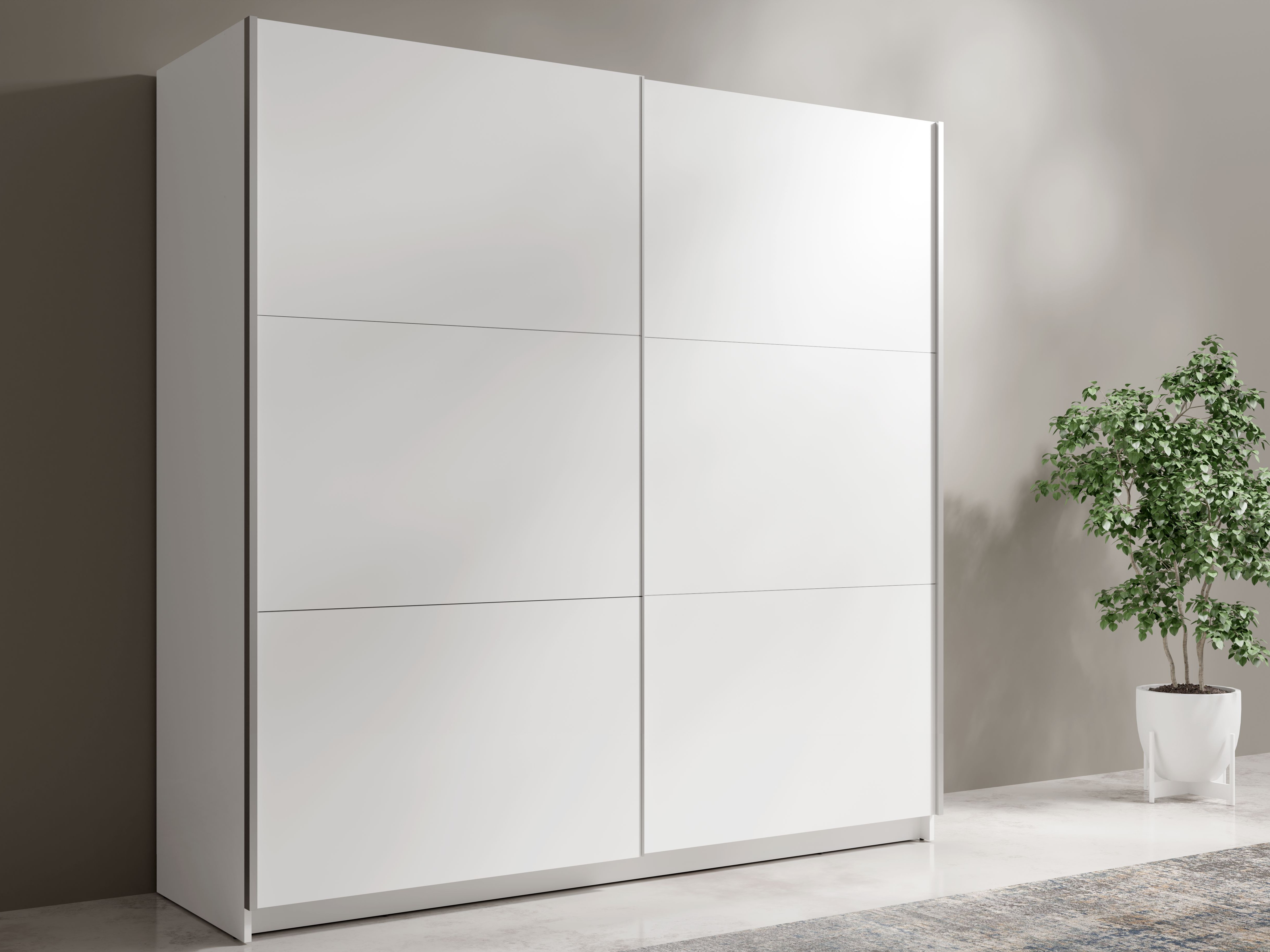 Gardróbszekrény Baytown 120 (Fehér)