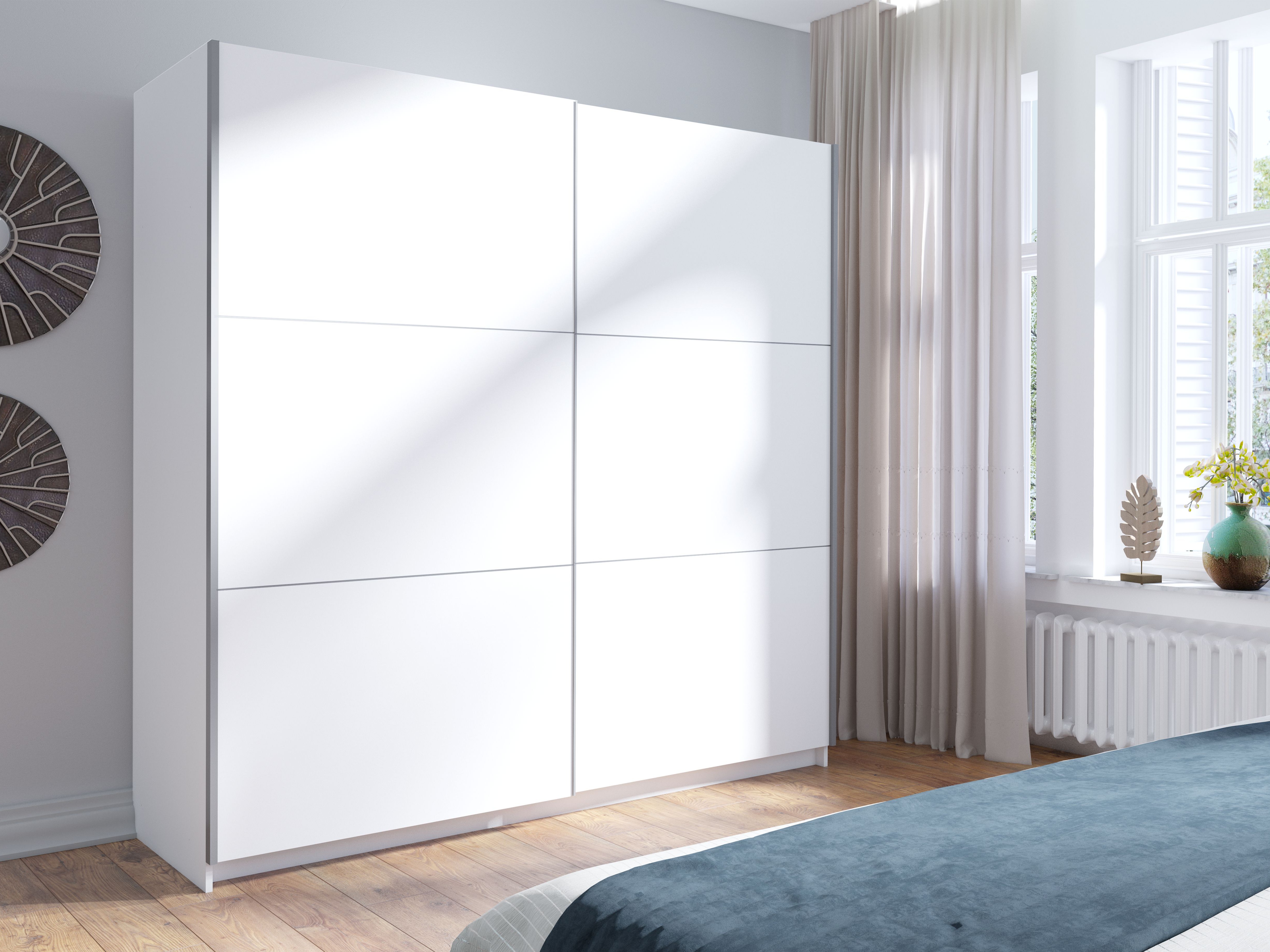 Gardróbszekrény Baytown 120 (Fehér)