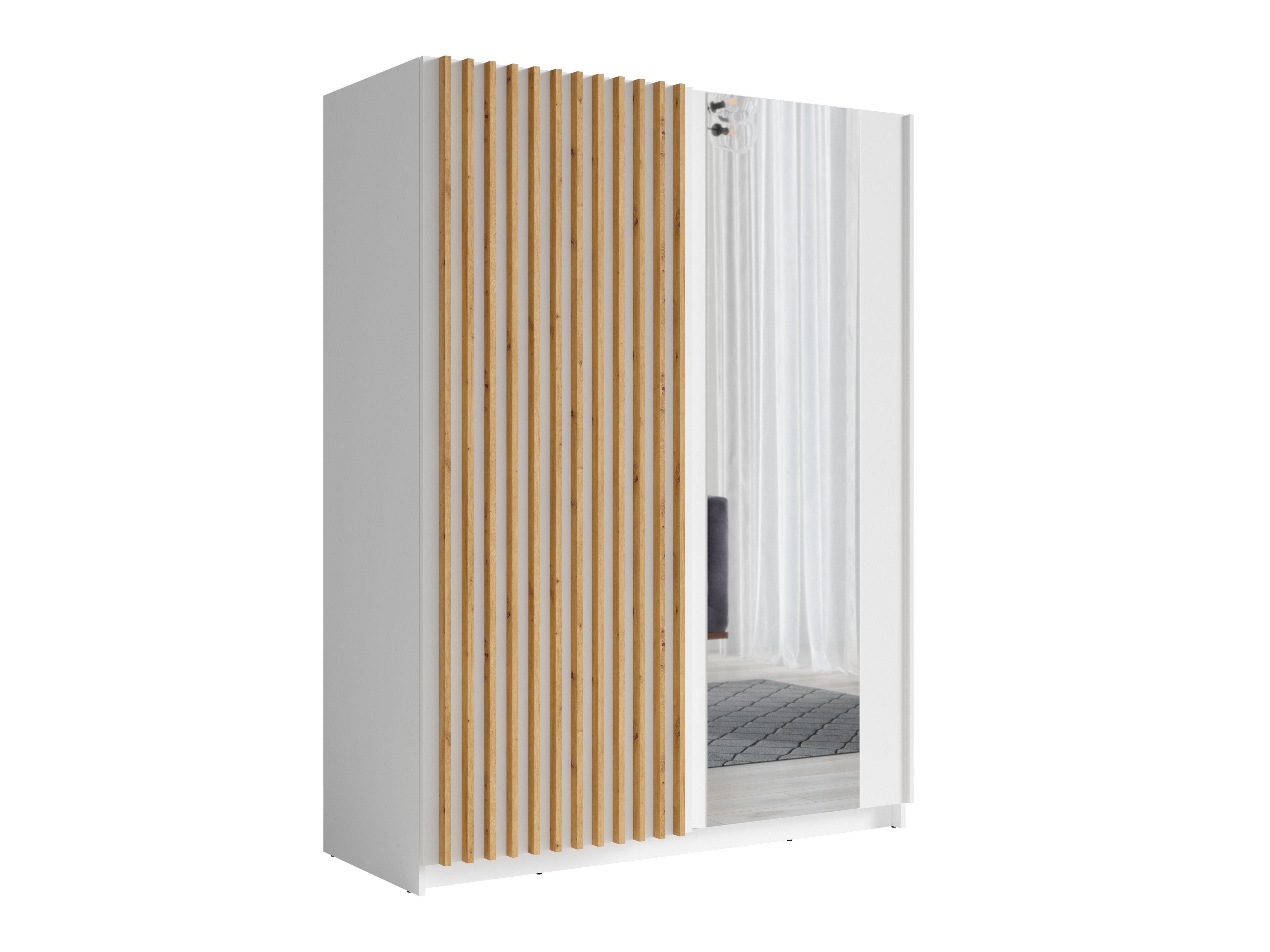 Gardróbszekrény Baytown 121 (Fehér)