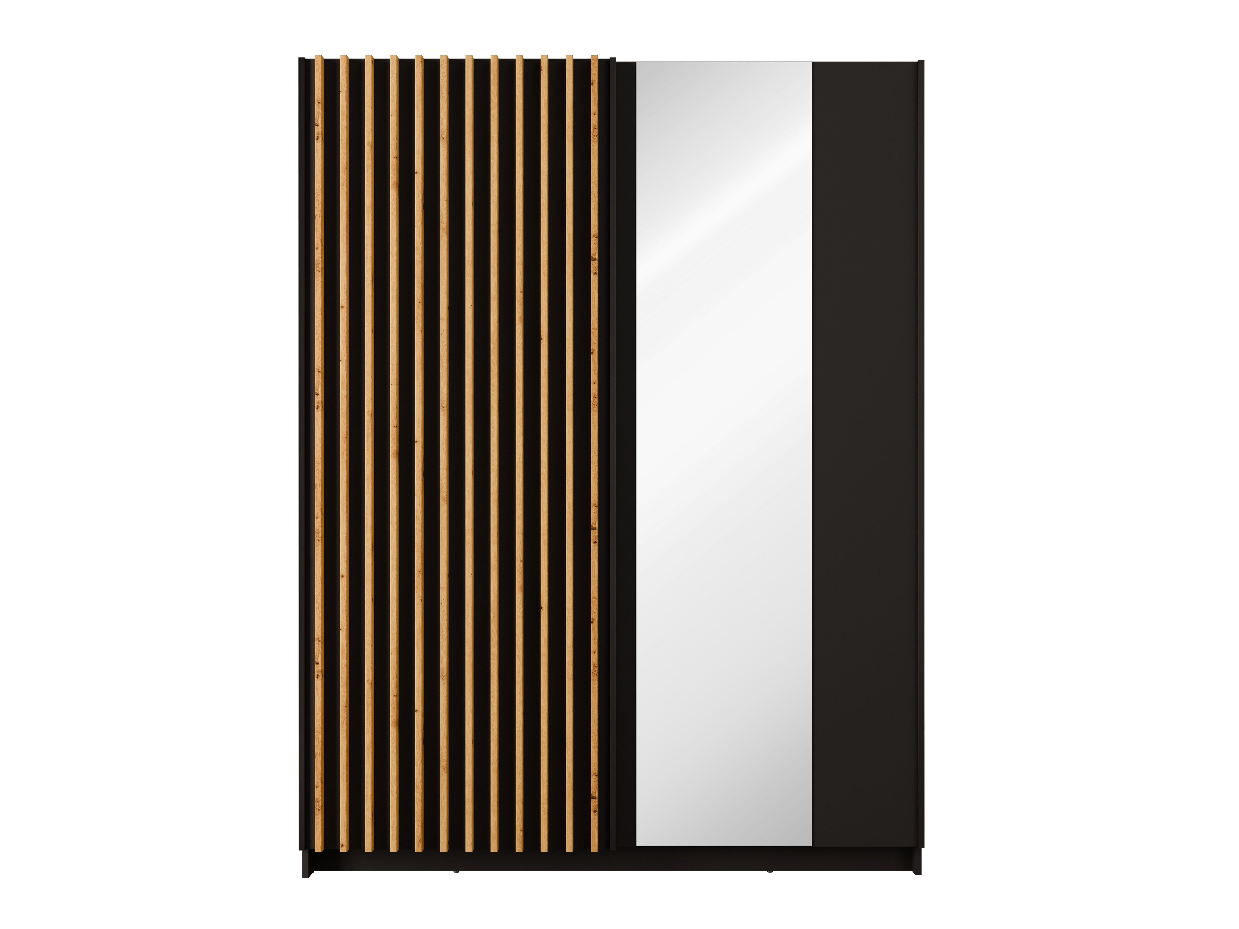 Gardróbszekrény Baytown 121 (Fekete)