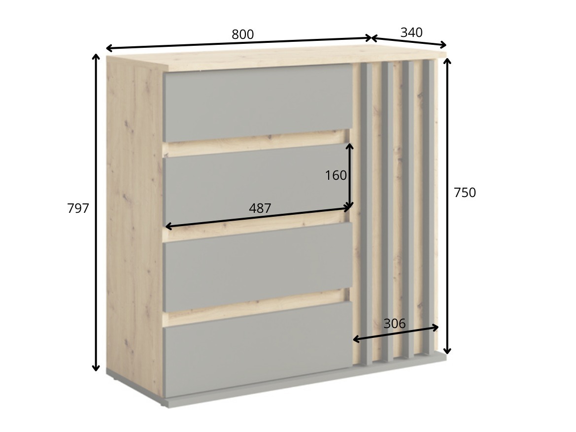 Előszoba garnitúra Baytown 126