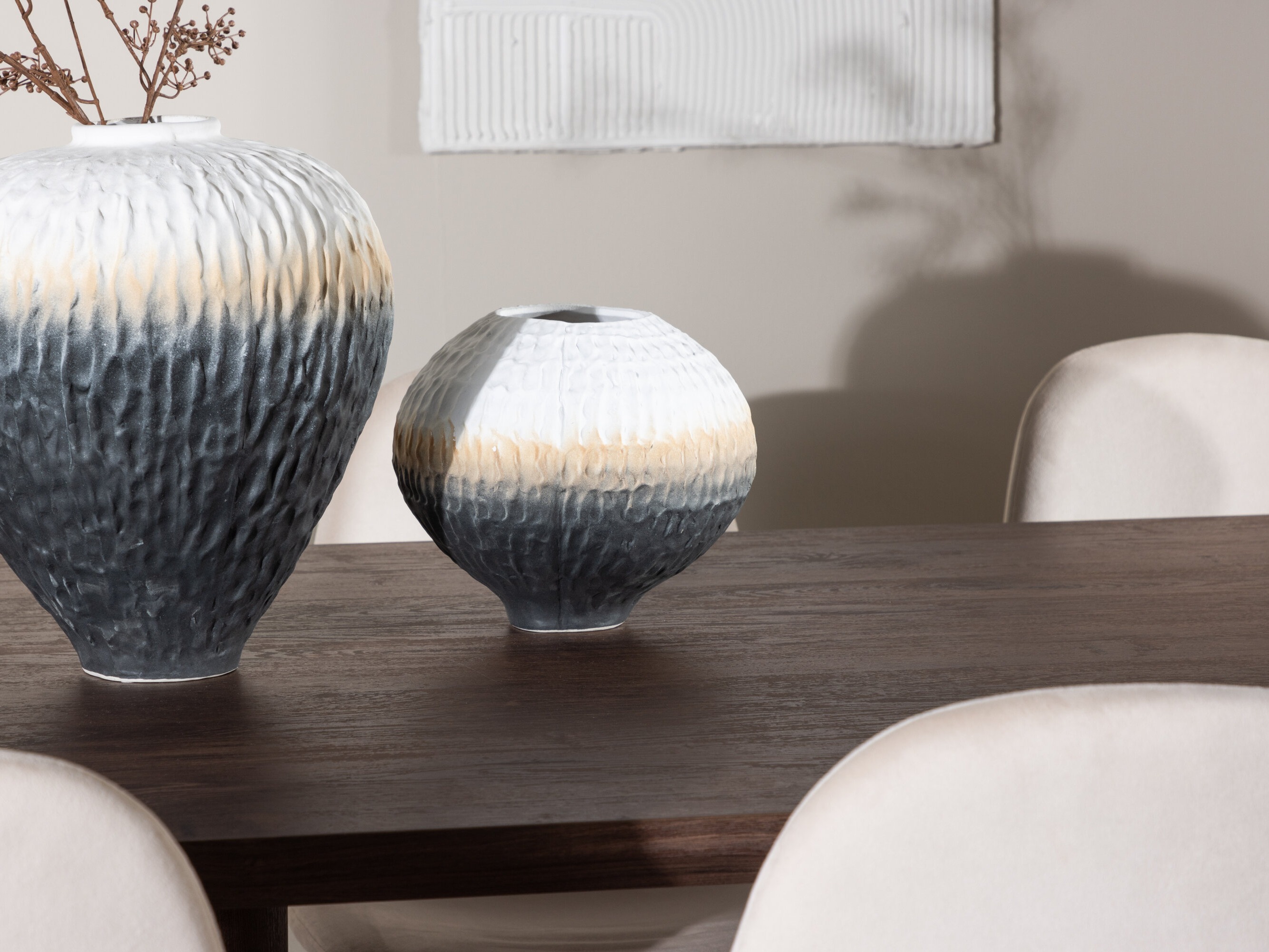 Étkezőgarnitúra Dallas 4959 (Bézs + Fekete)