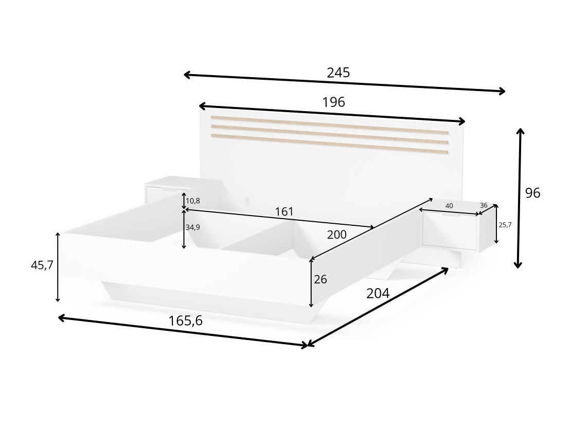 Ágy Baytown 113 (Nem)