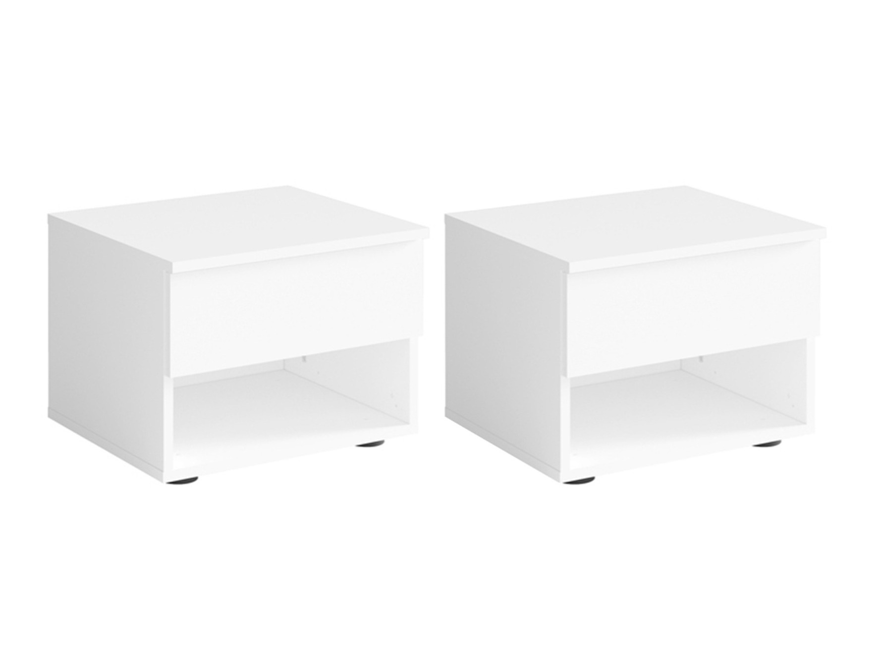 Éjjeliszekrény szett Odecira 102 (Fehér)