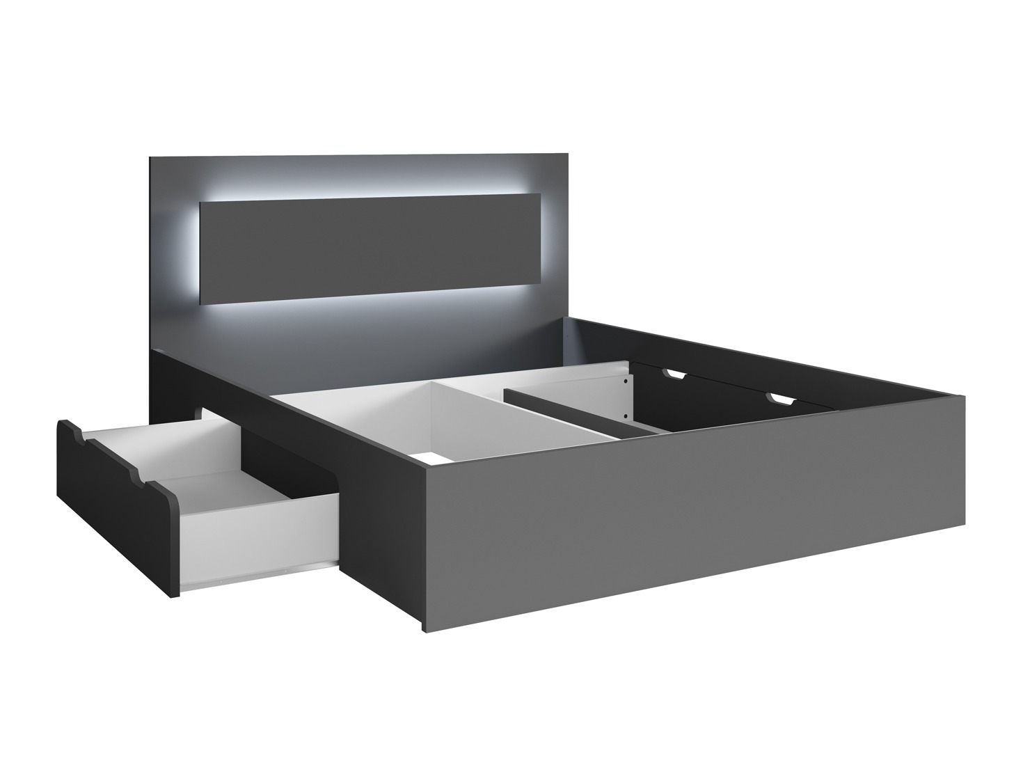 Hálószoba garnitúra Odecira 104 (Grafit)