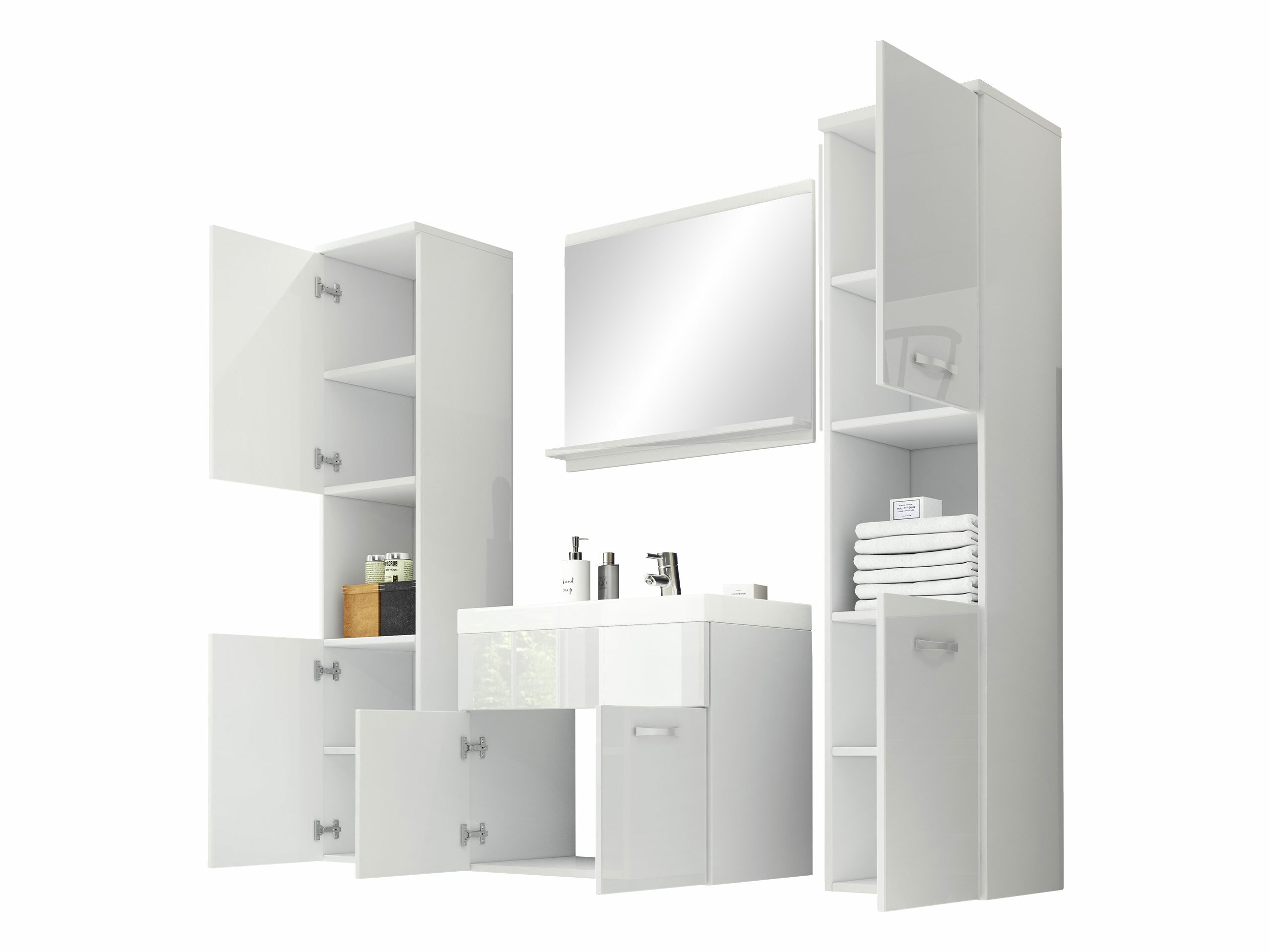 Fürdőszoba garnitúra Sarasota 123 (Kasmír)