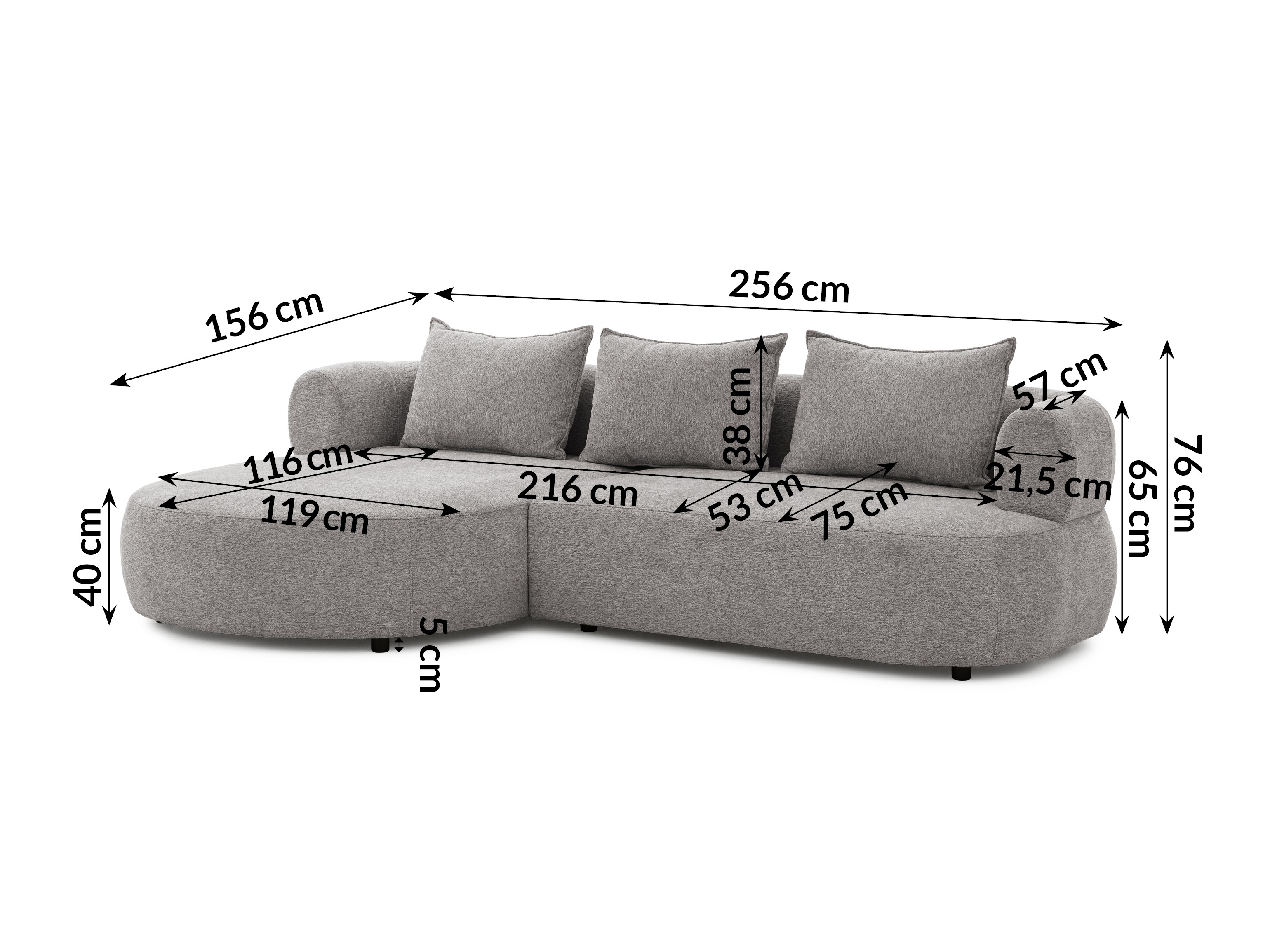 Sarokkanapé Rocklin 101 (Toro 10)