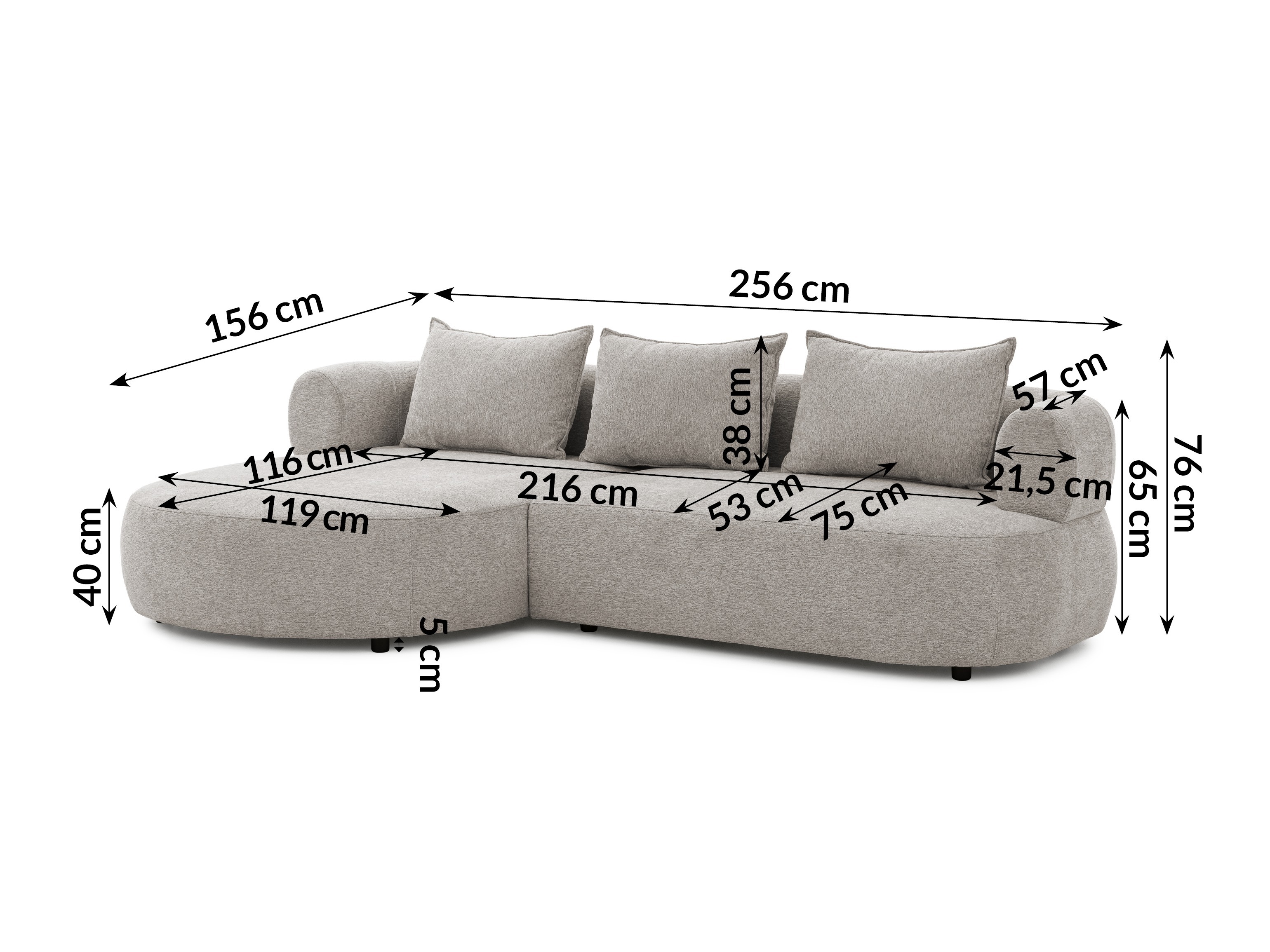 Sarokkanapé Rocklin 101 (Toro 145)