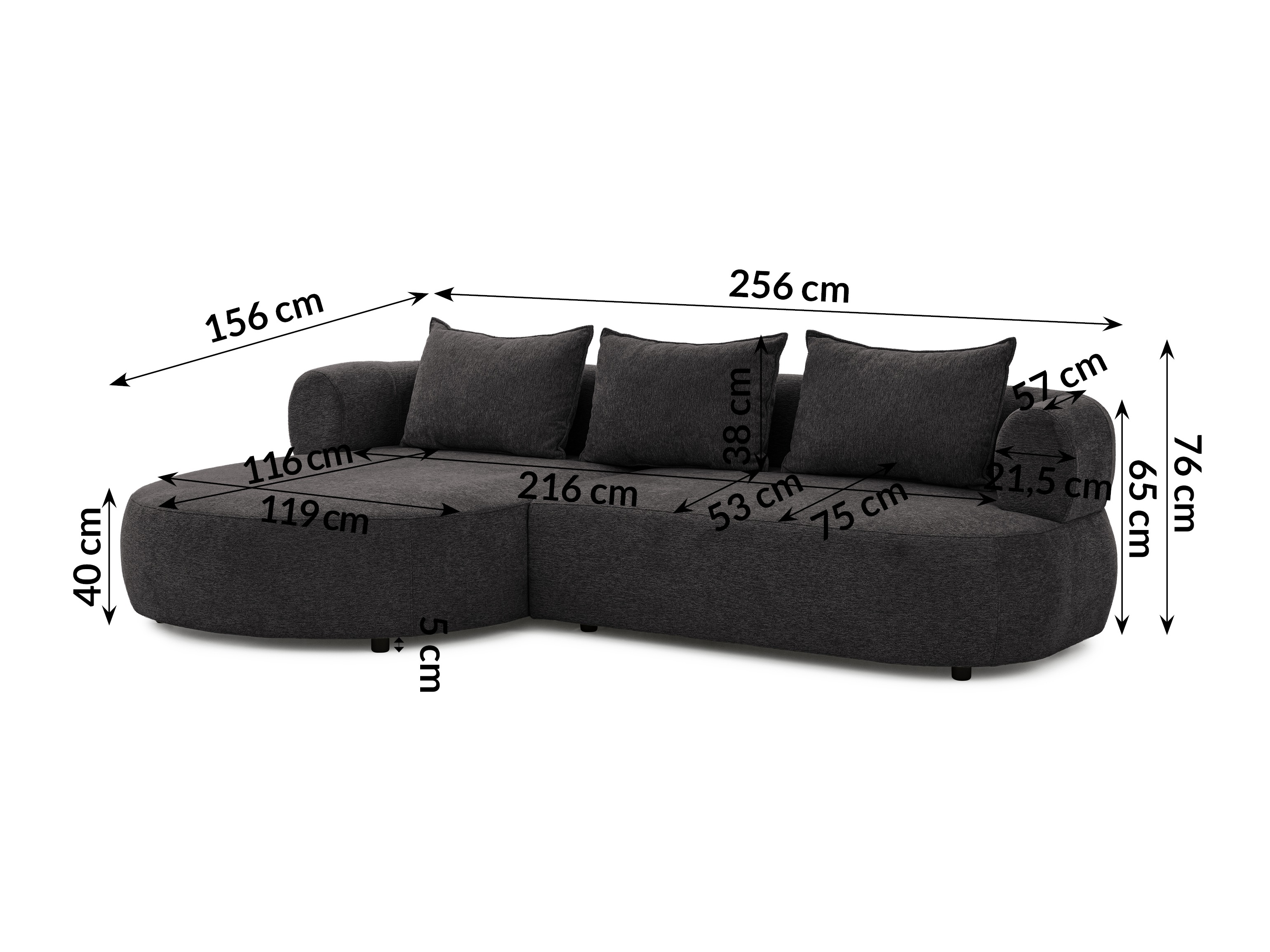 Sarokkanapé Rocklin 101 (Toro 150)