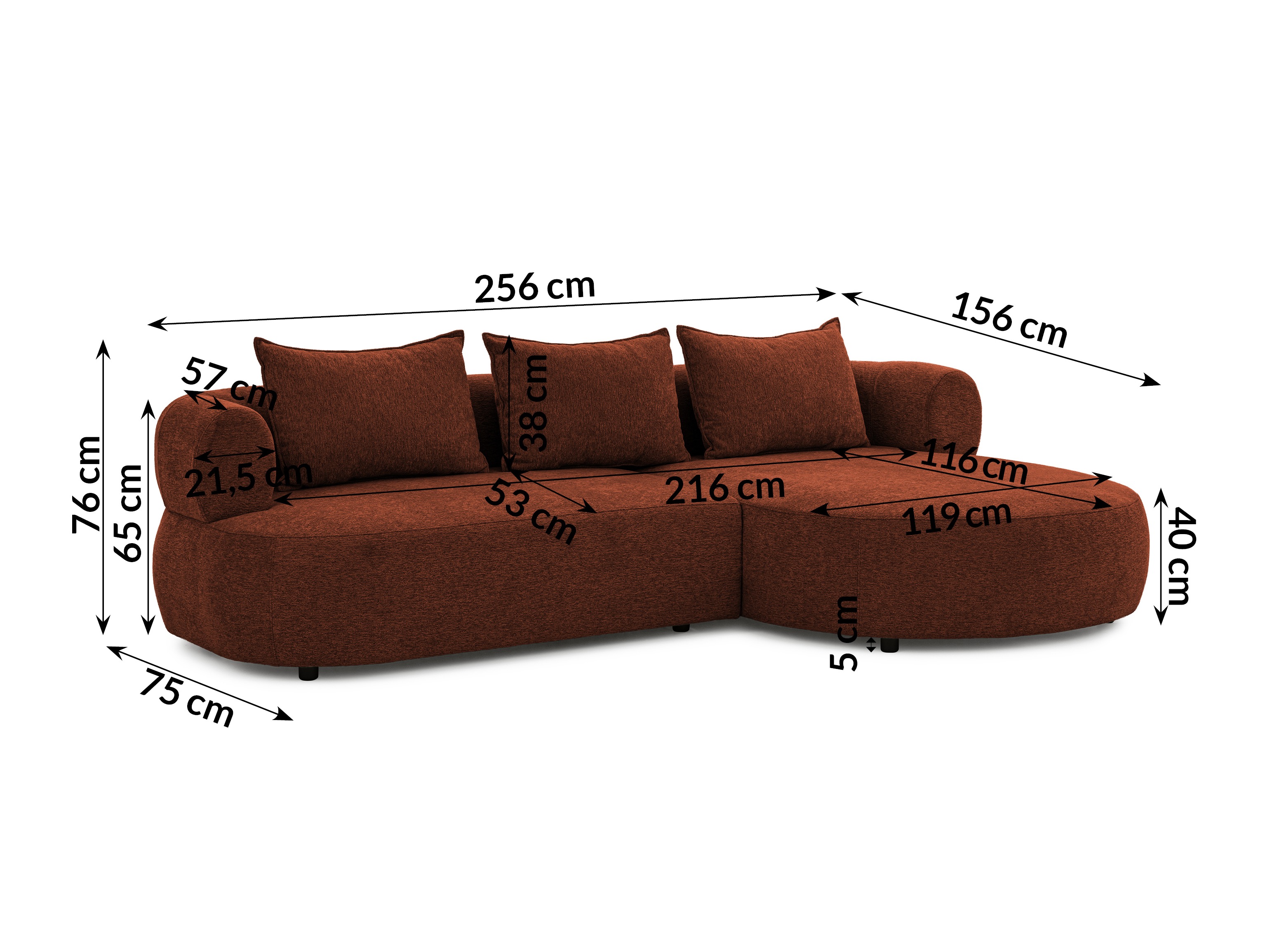 Sarokkanapé Rocklin 101 (Toro 155)
