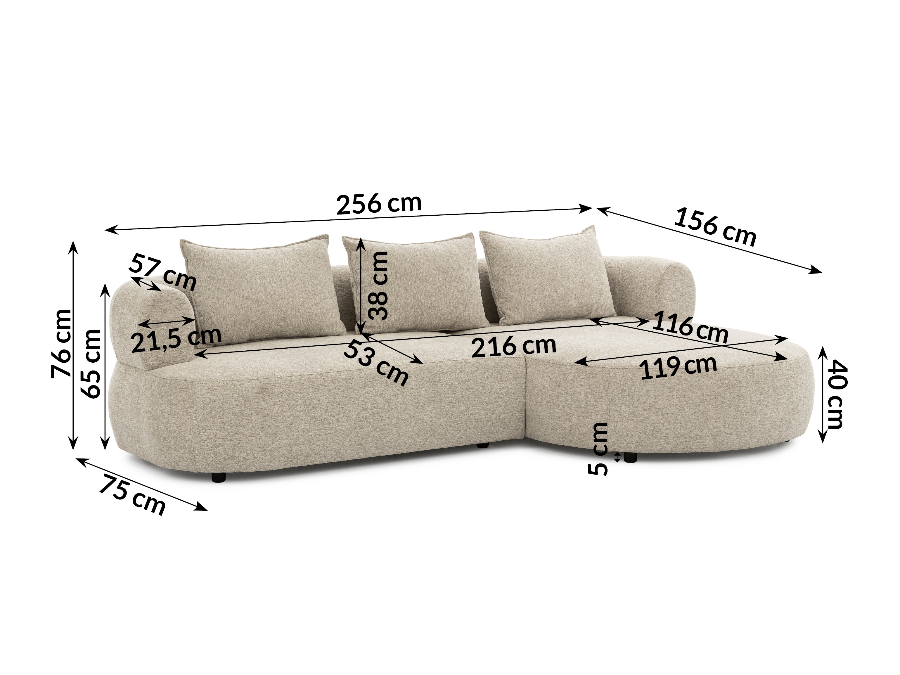 Sarokkanapé Rocklin 101 (Toro 25)