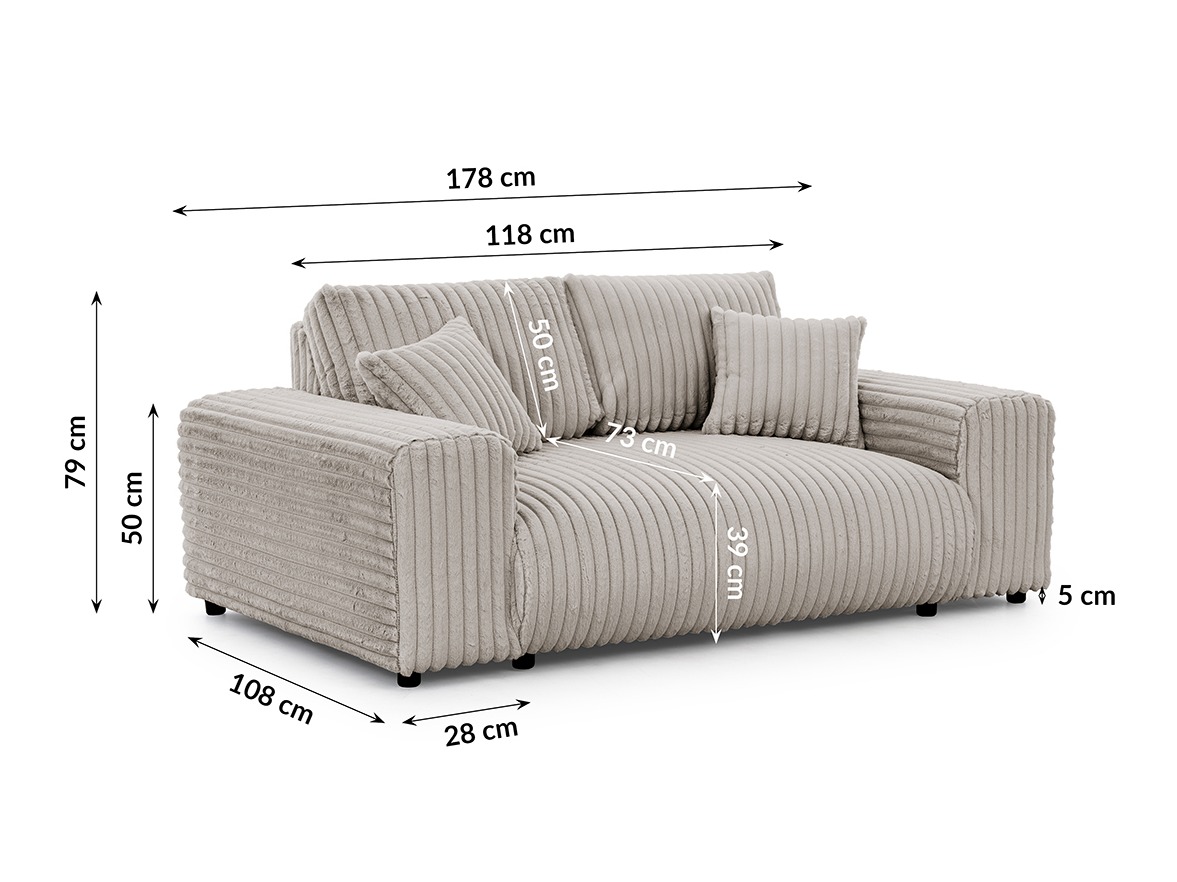 Kanapé Circoru 101 (Vito 07)